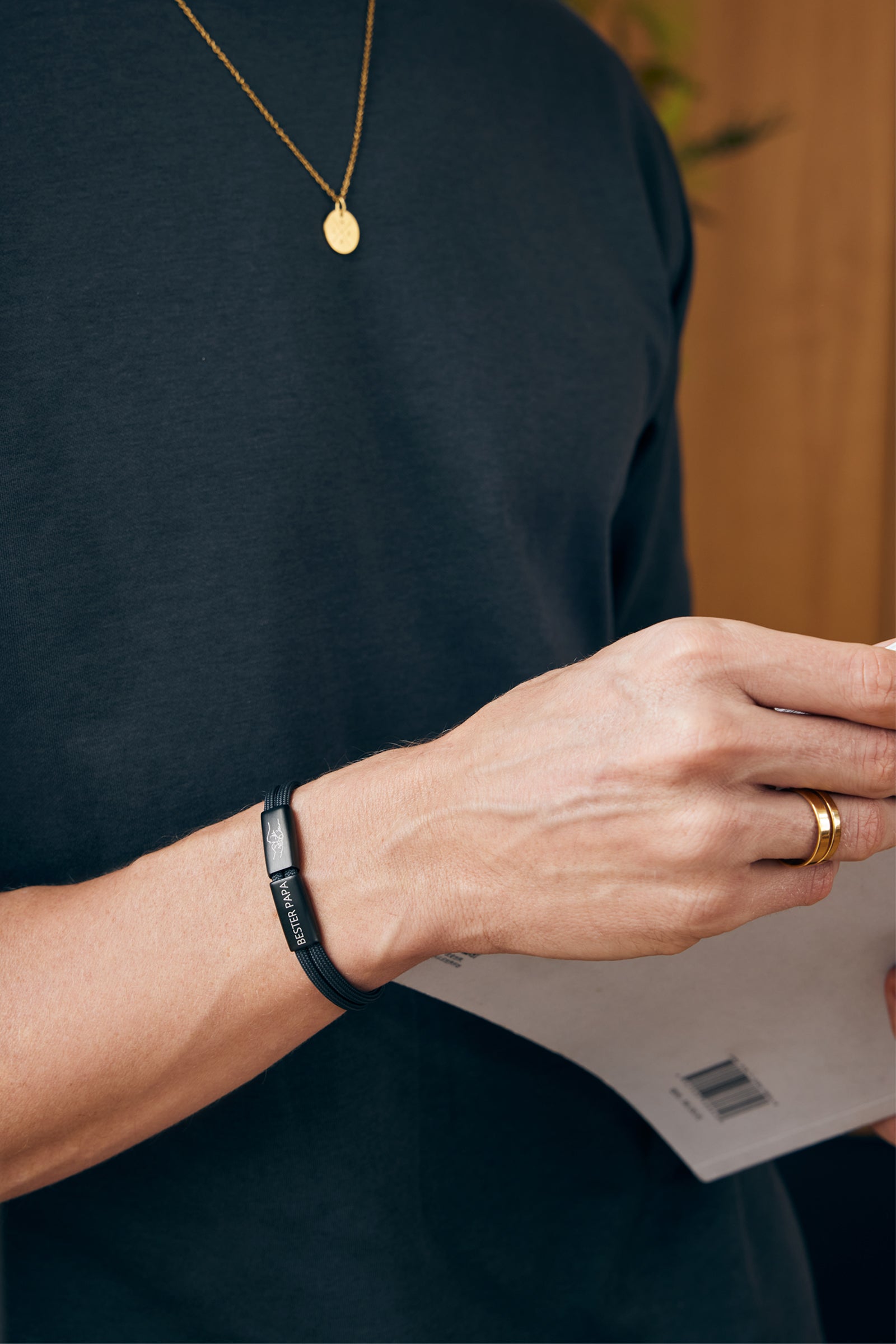 Segeltau Armband mit Gravur