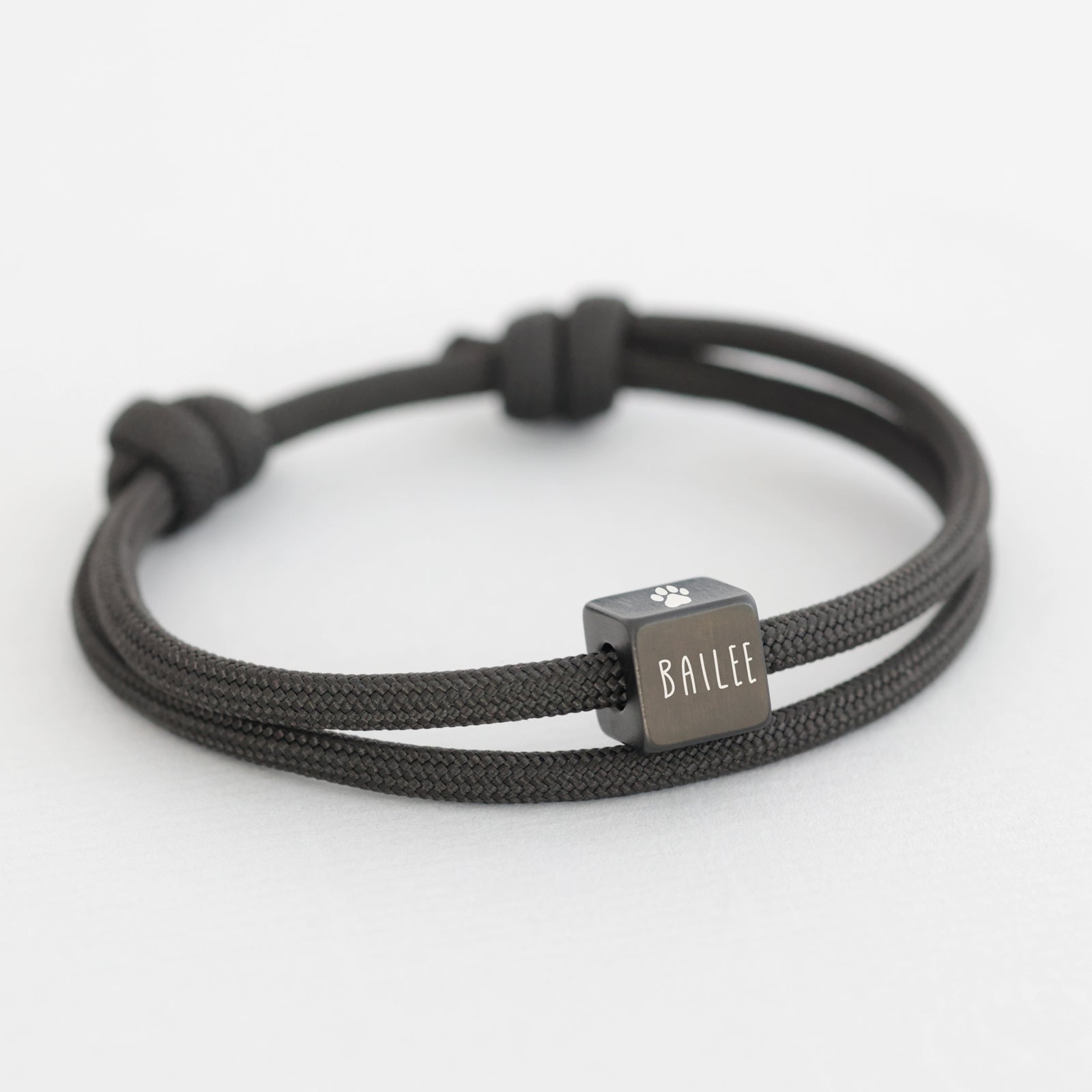 Segeltau Herrenarmband - Personalisiertes Würfeln Herren Armband VIVIANNASCHMUCK