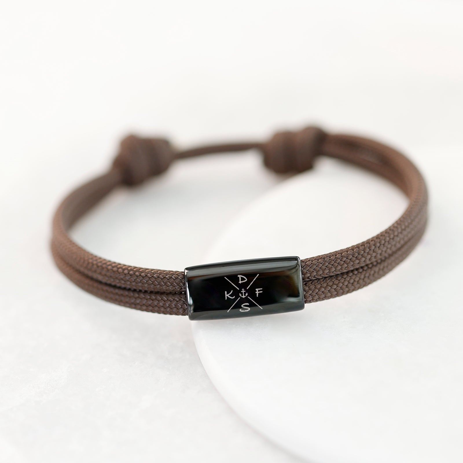 Segeltau Armband mit Gravur