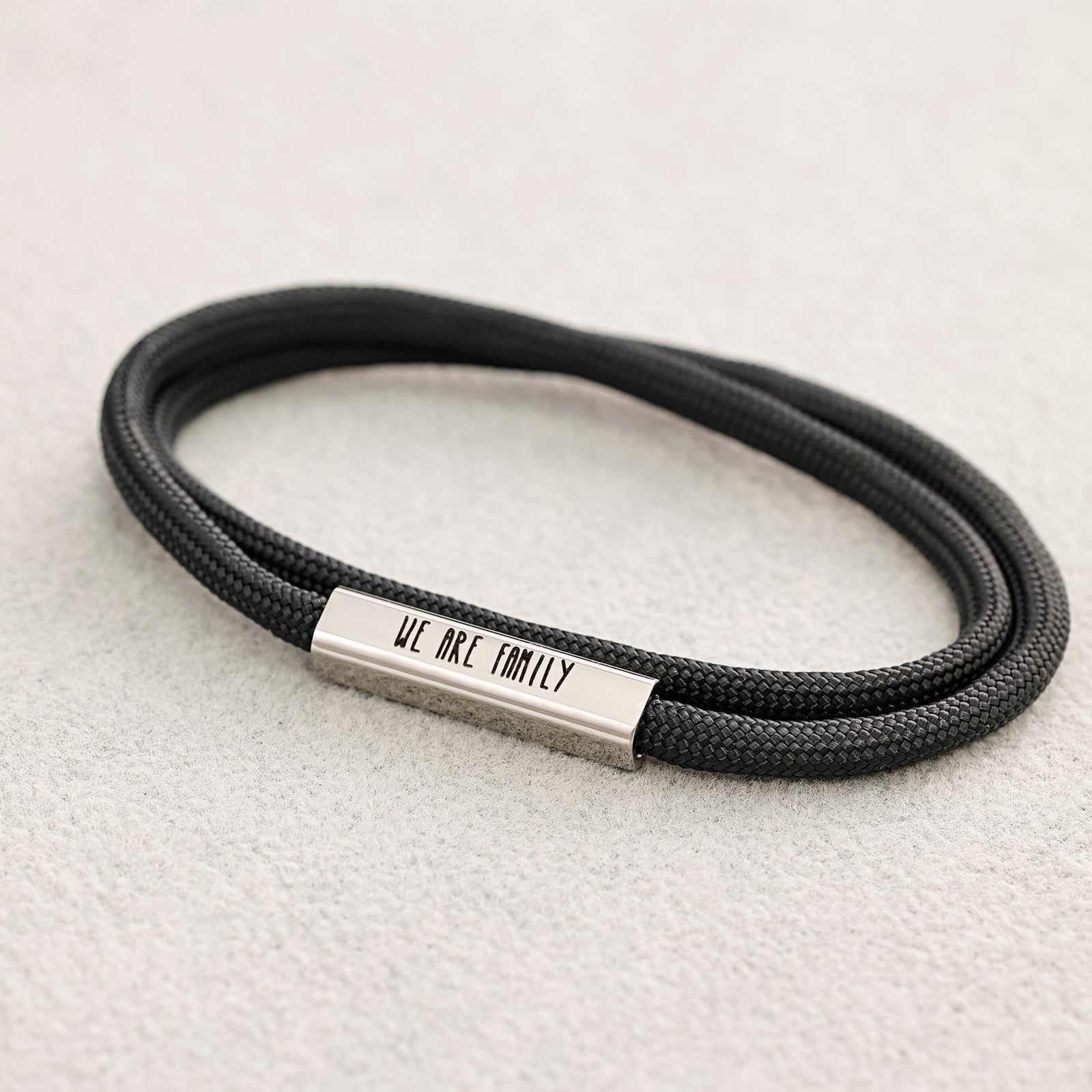 Individuell Segeltau Gravierbares -Armband mit Magnetverschluss