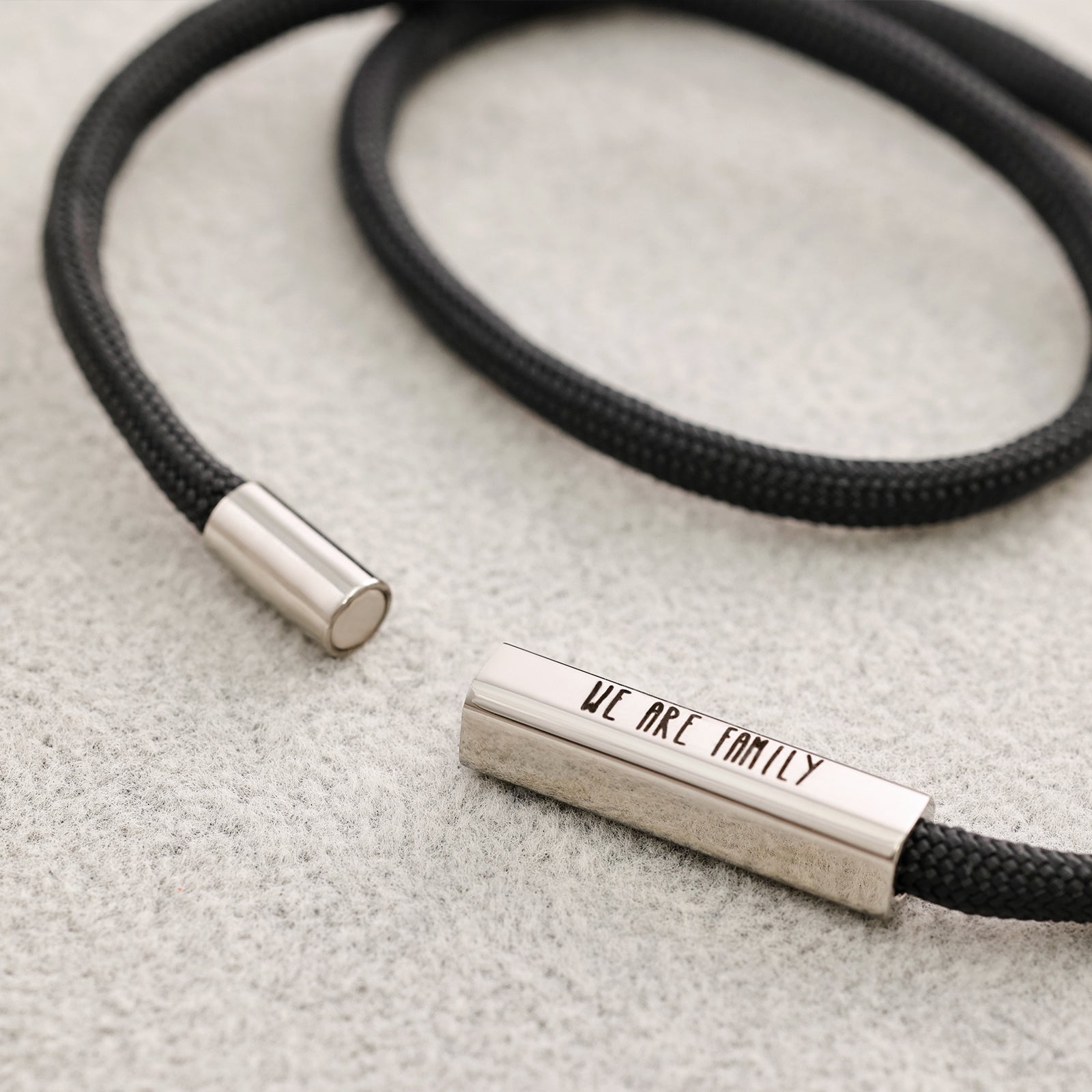 Individuell Segeltau Gravierbares -Armband mit Magnetverschluss