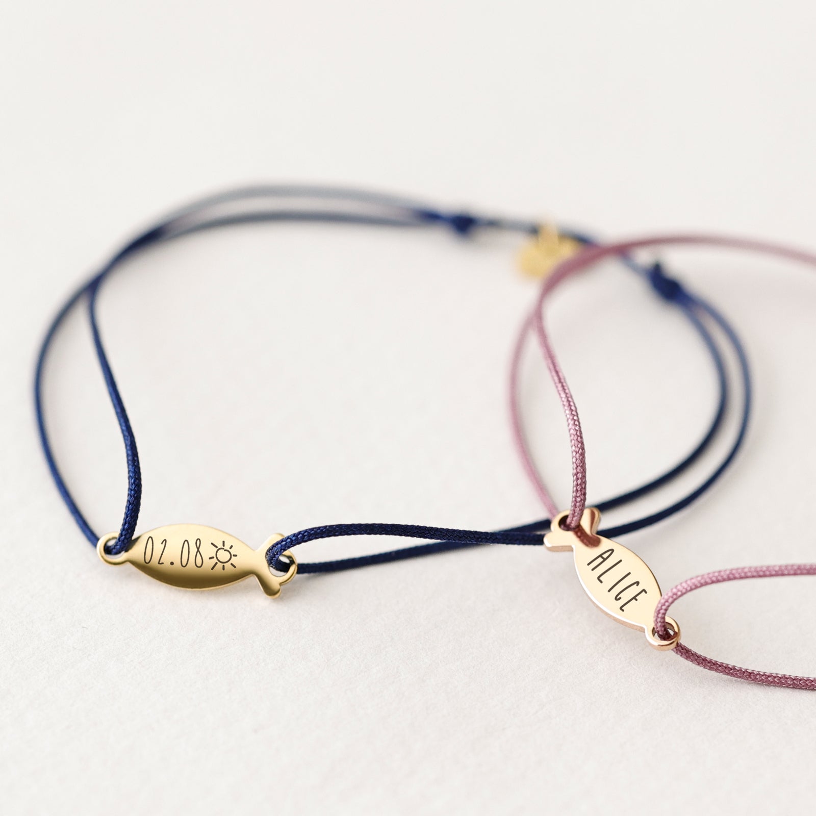 Ichthys Armband mit Gravur