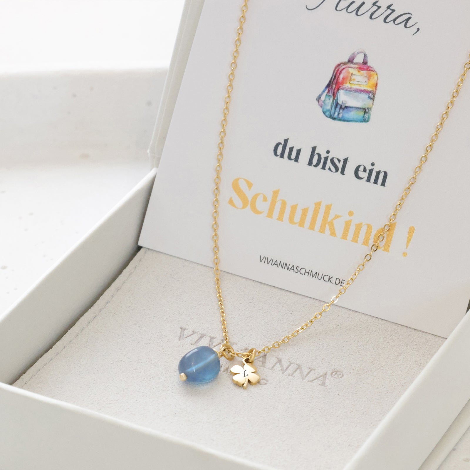 Natural Stone Hammered Necklace - 925 Sterling Silver