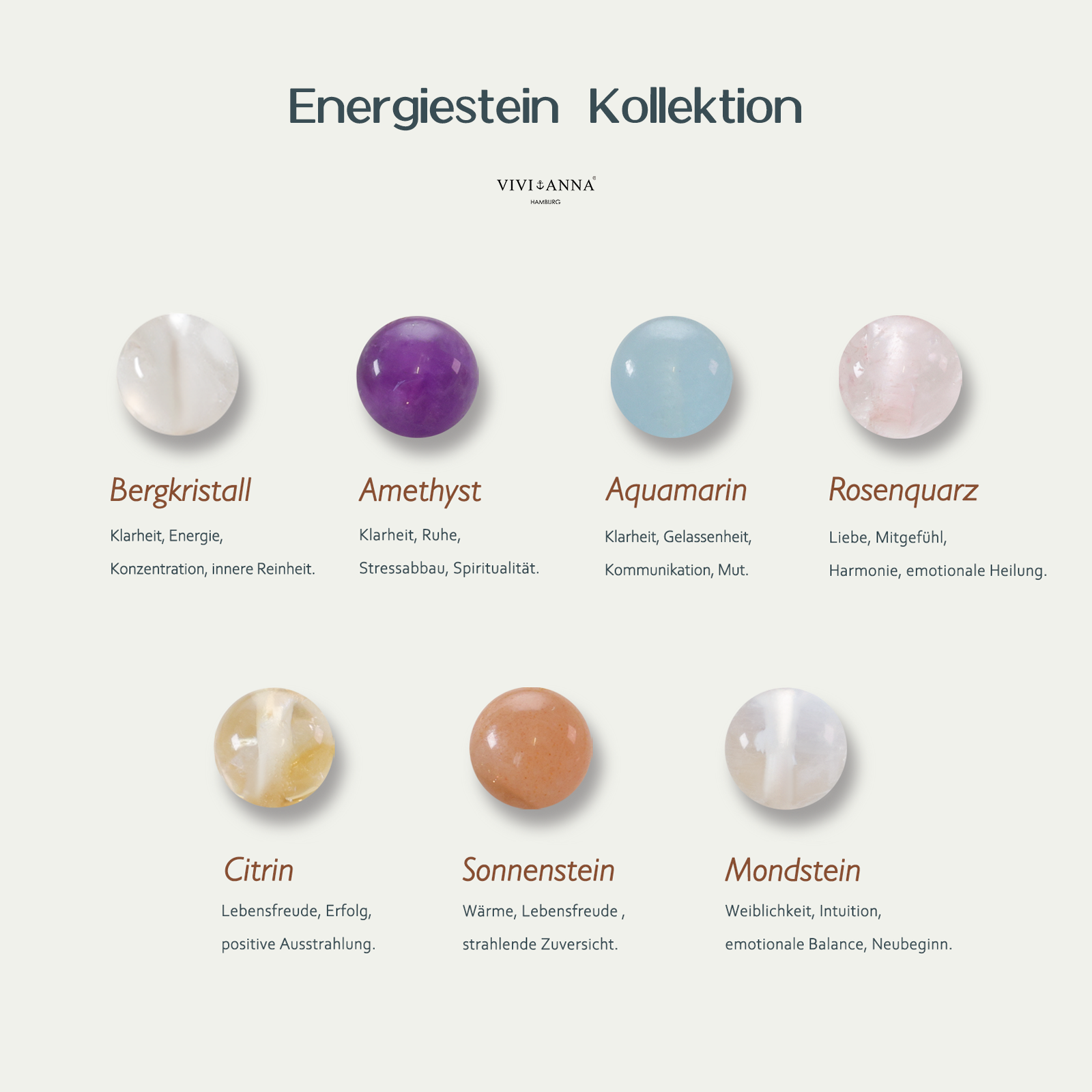 Natural Stone Hammered Necklace - 925 Sterling Silver