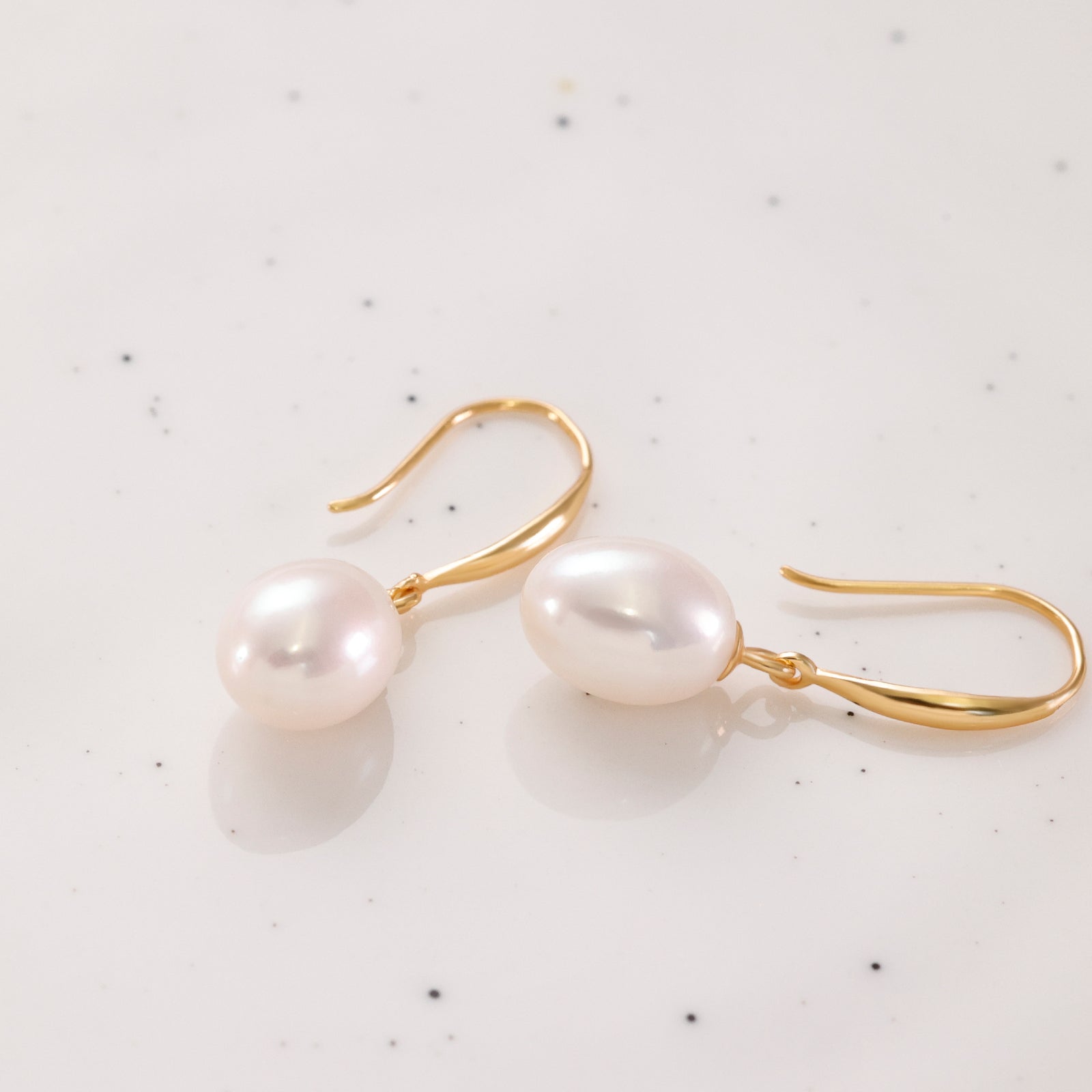 Elegant hoop earrings - 925 sterling silver