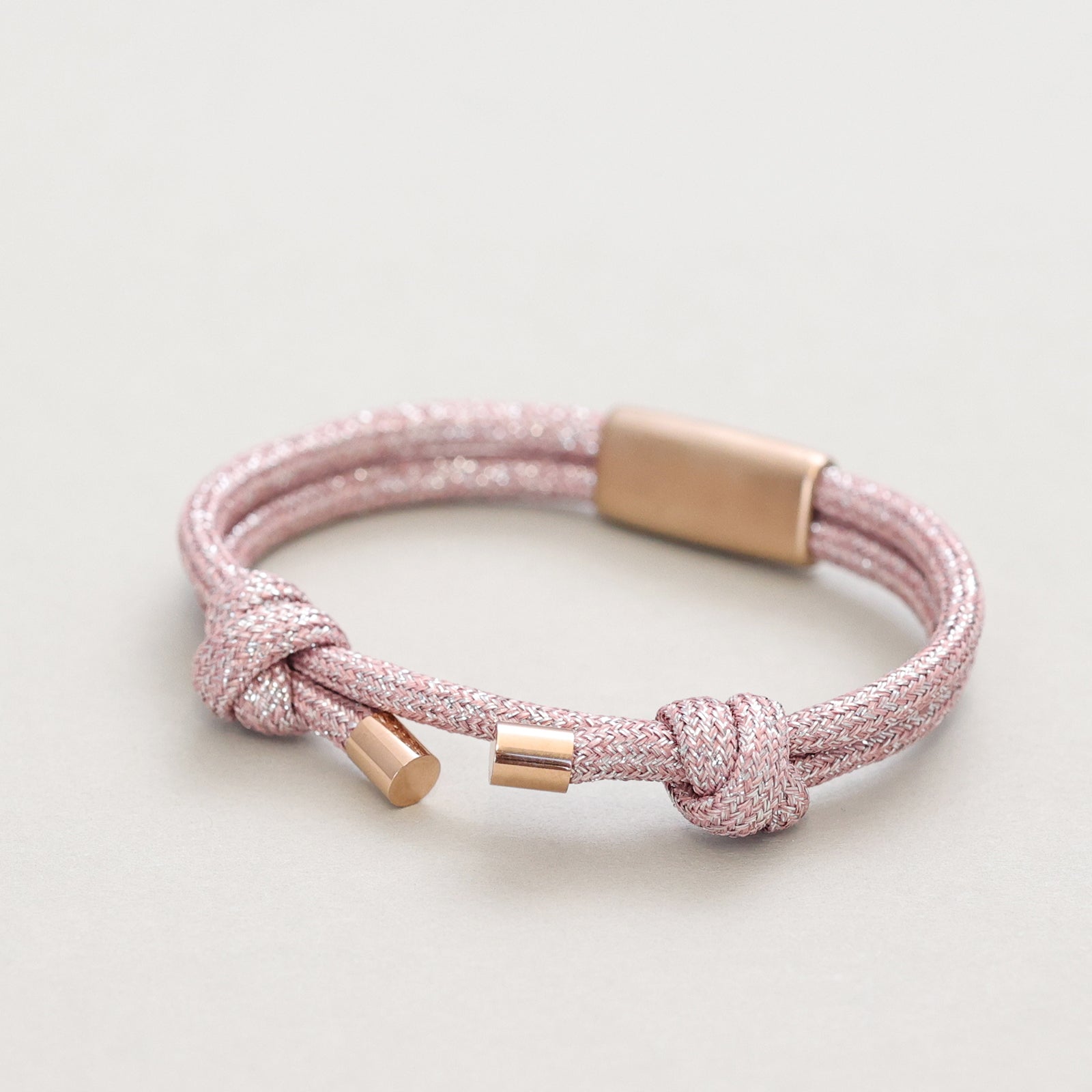 Girls Sailing Rope Glitter Bracelet - Communion Gift with Card