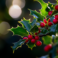 Geburtsblume Dezember: Stechpalme