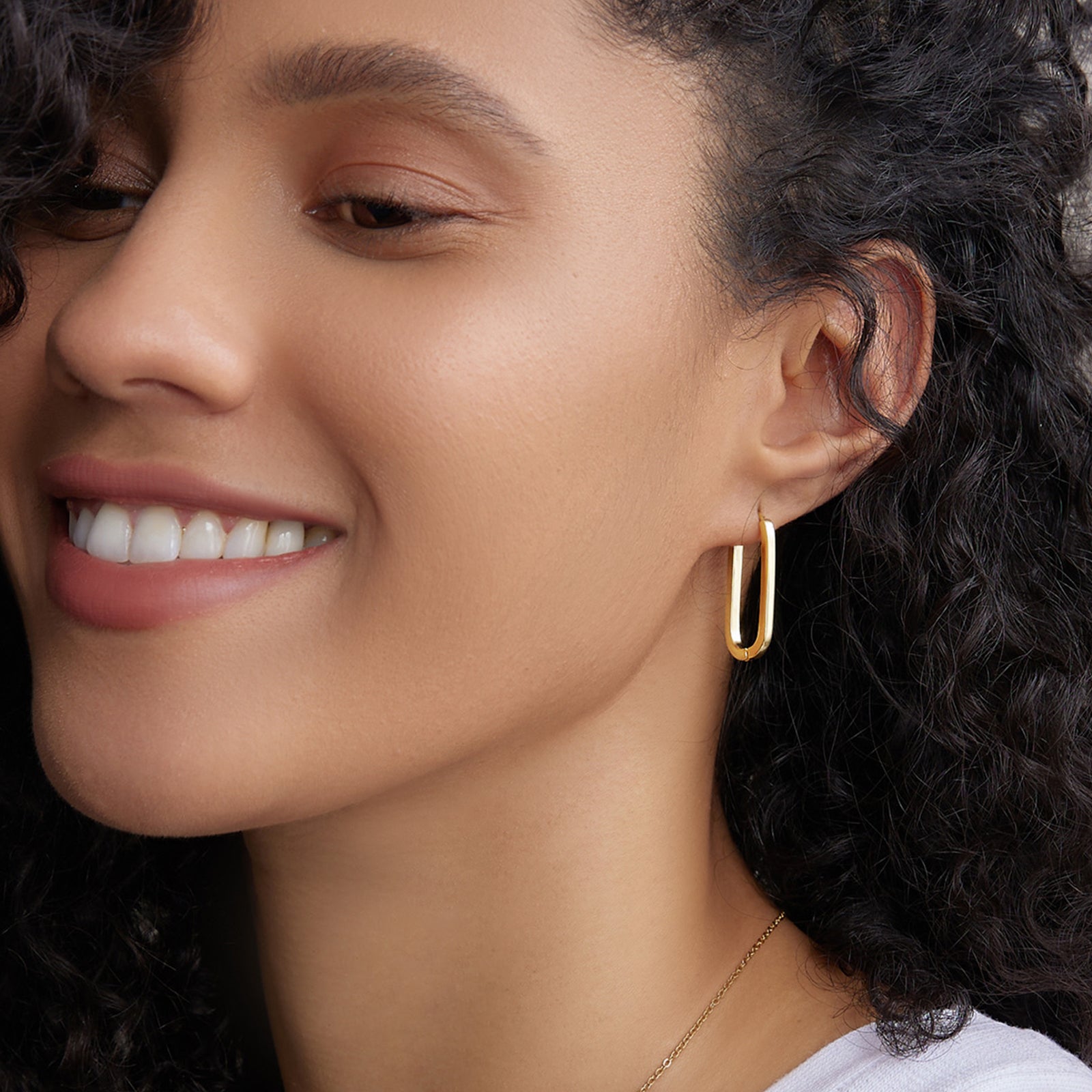 Medium Hoop Earrings - 925 Sterling Silver