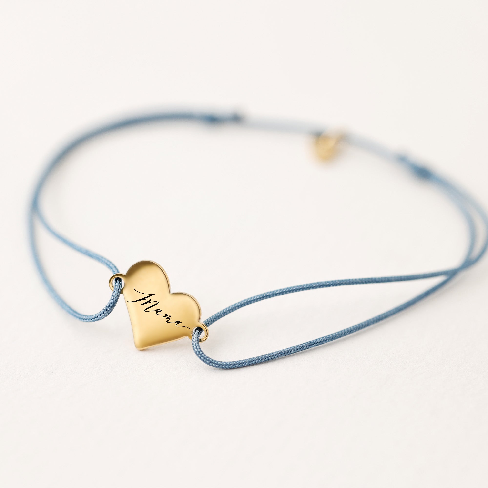 Personalisiertes Herz Armband - Wunschgravur - Kommunion - Konfirmation - Firmung - Muttertag Geschenk - Herz Armband - Mama Geschenk A222