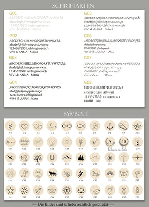 ersonalisierte Kette • Mama Kette mit Gravur • Namenkette • Familie Halskette • Gravurkette • glänzend • matt • gold silber rosé K541