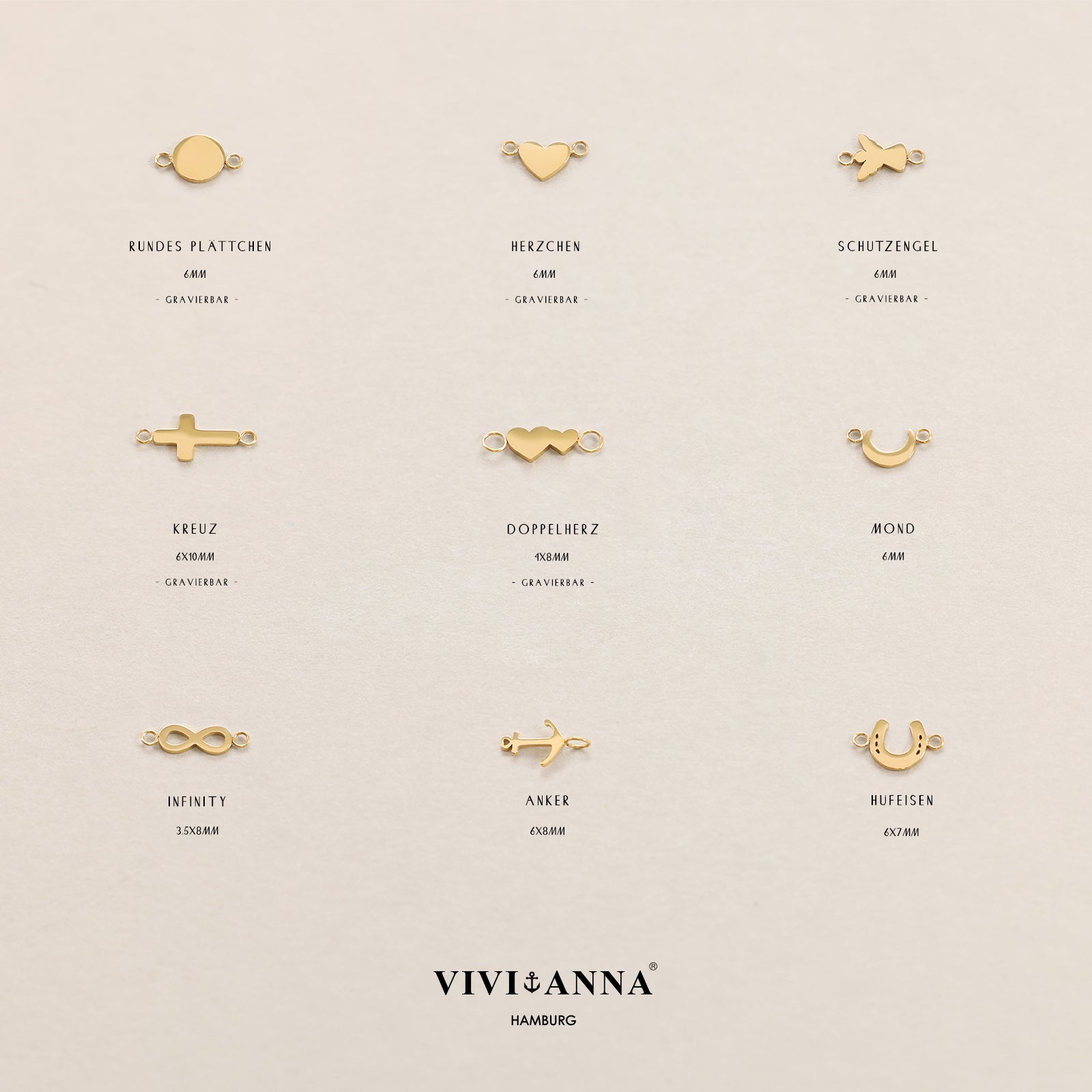 Permanent Armband mit Cham