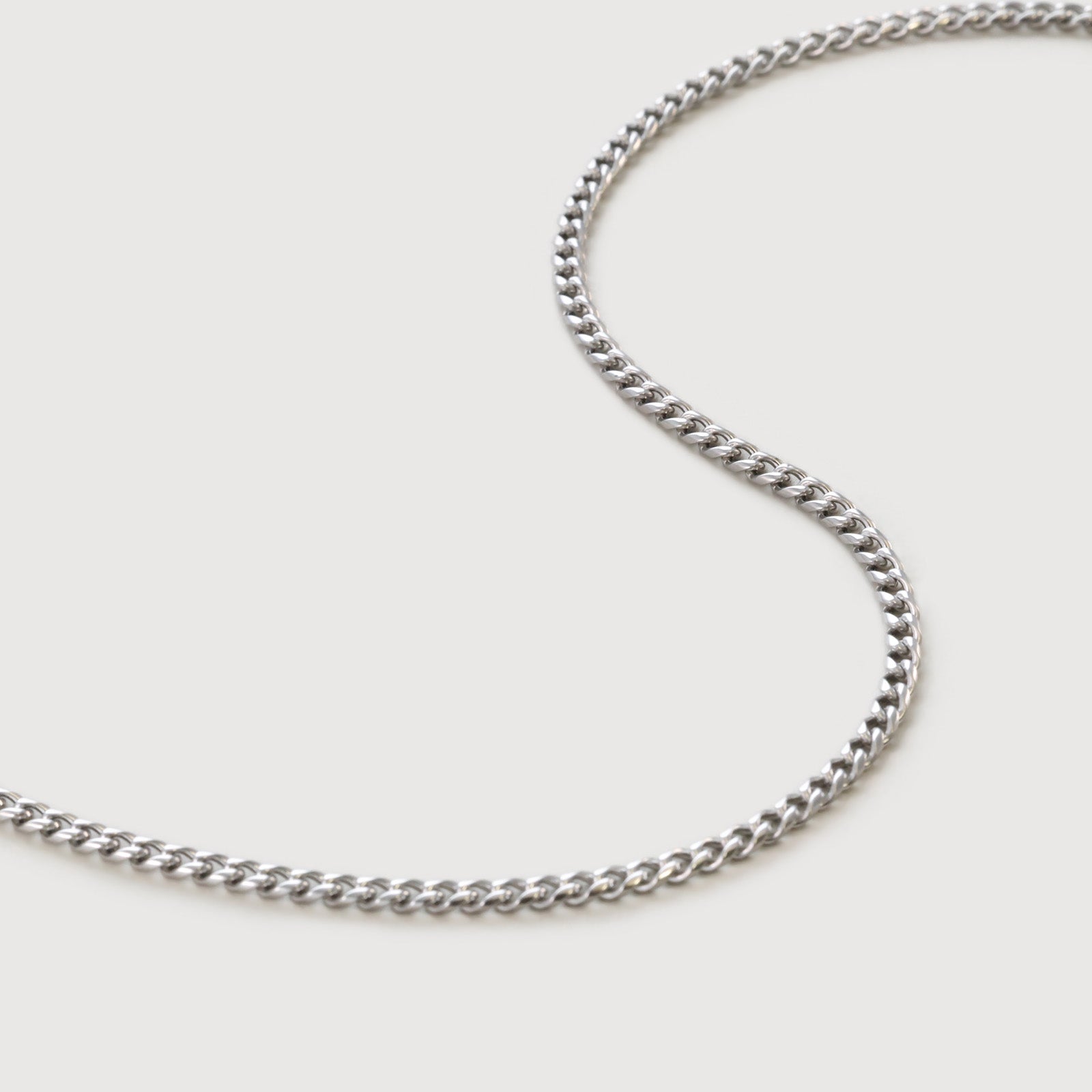 Klassische Panzerkette – Edelstahl Halskette für Ihn Herren Halskette VIVIANNASCHMUCK