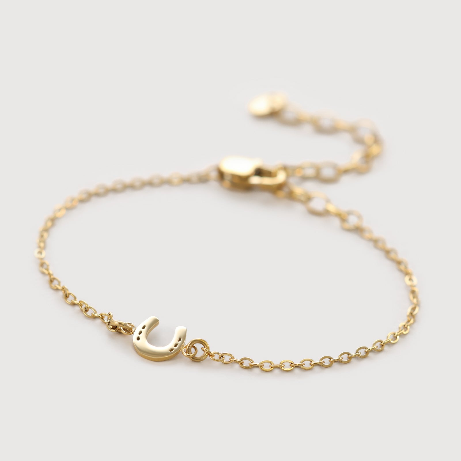 Glücksbringer Armband mit Hufeisen Damen Armband VIVIANNASCHMUCK