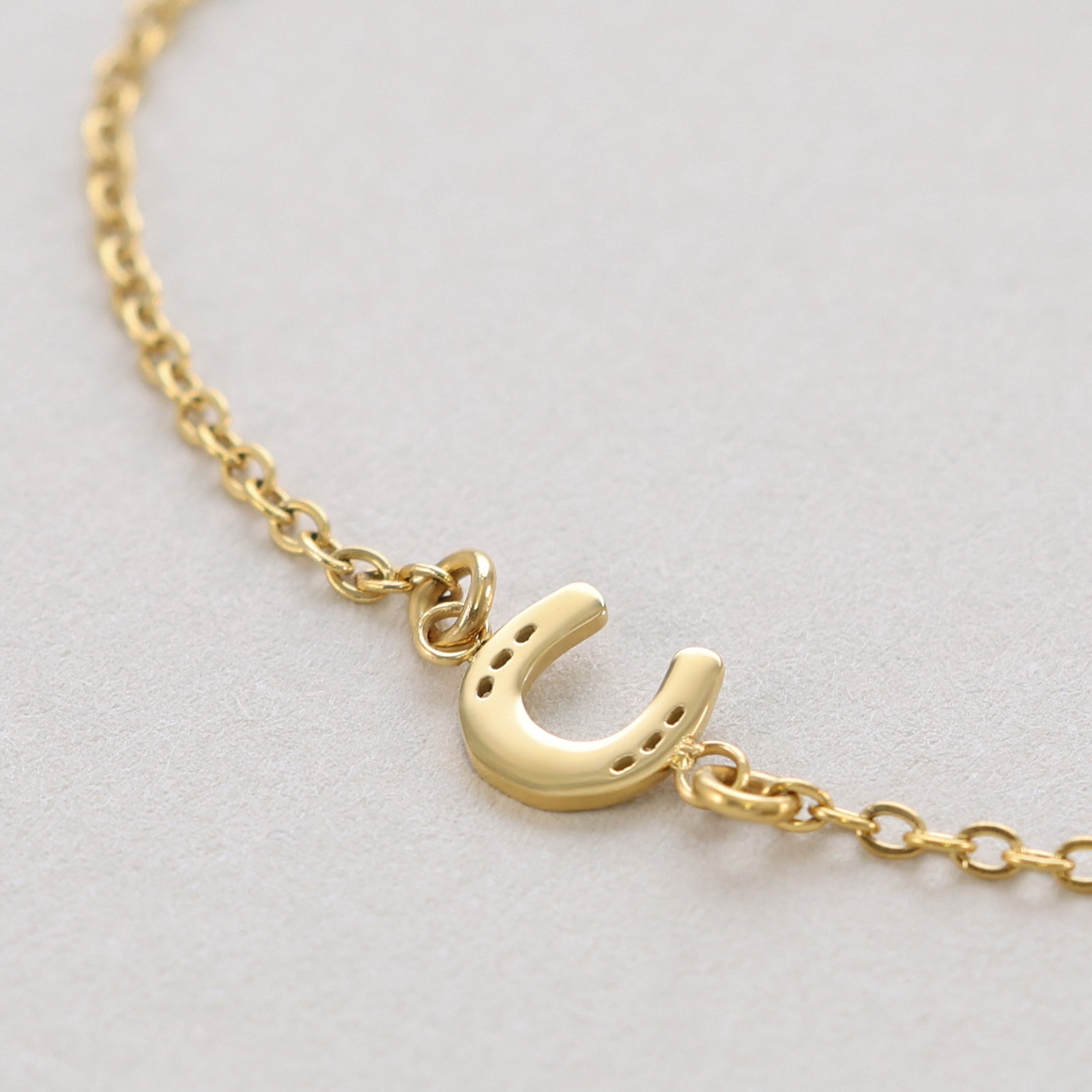 Glücksbringer Armband mit Hufeisen Damen Armband VIVIANNASCHMUCK