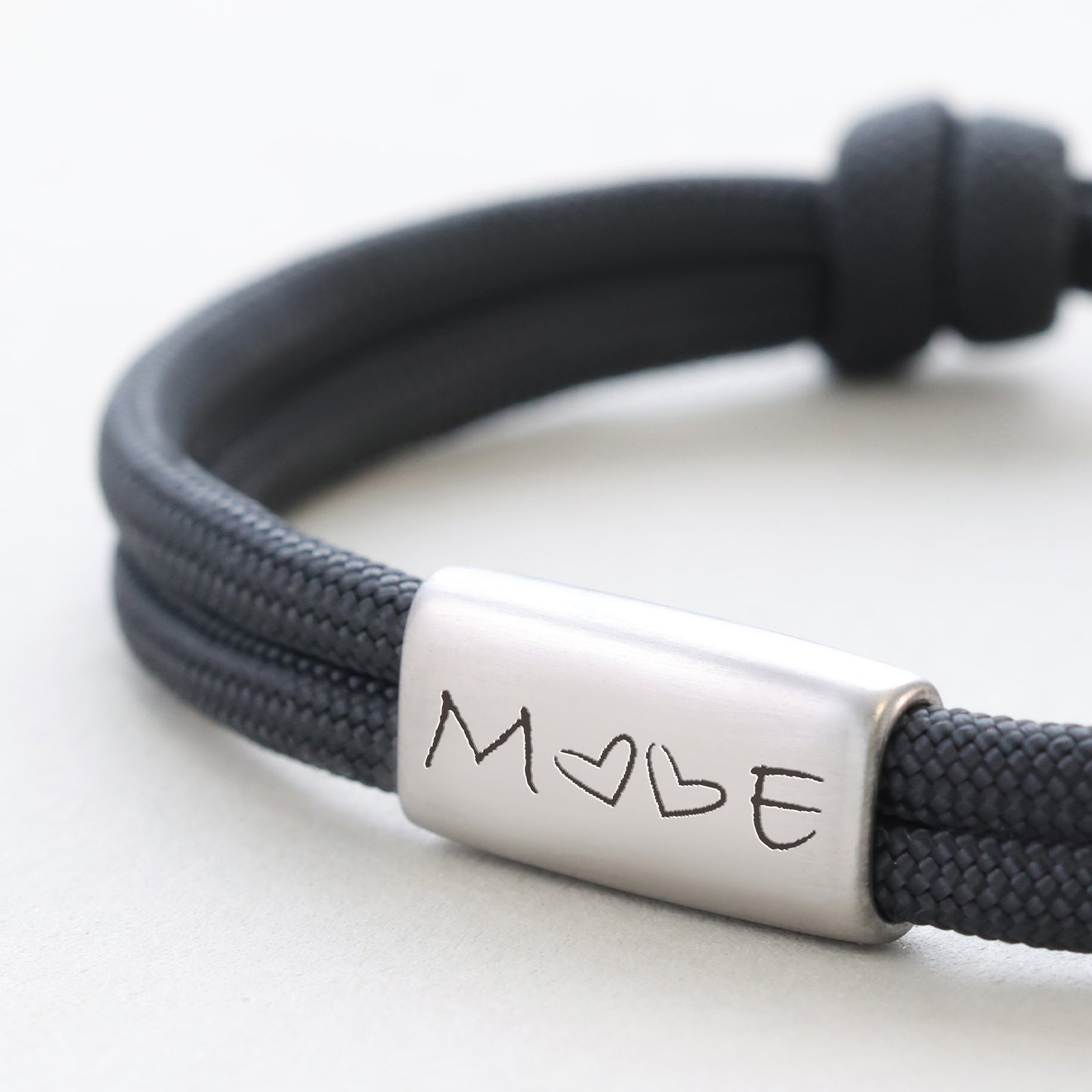 Segeltau Herrenarmband mit Gravur Herren Armband VIVIANNASCHMUCK