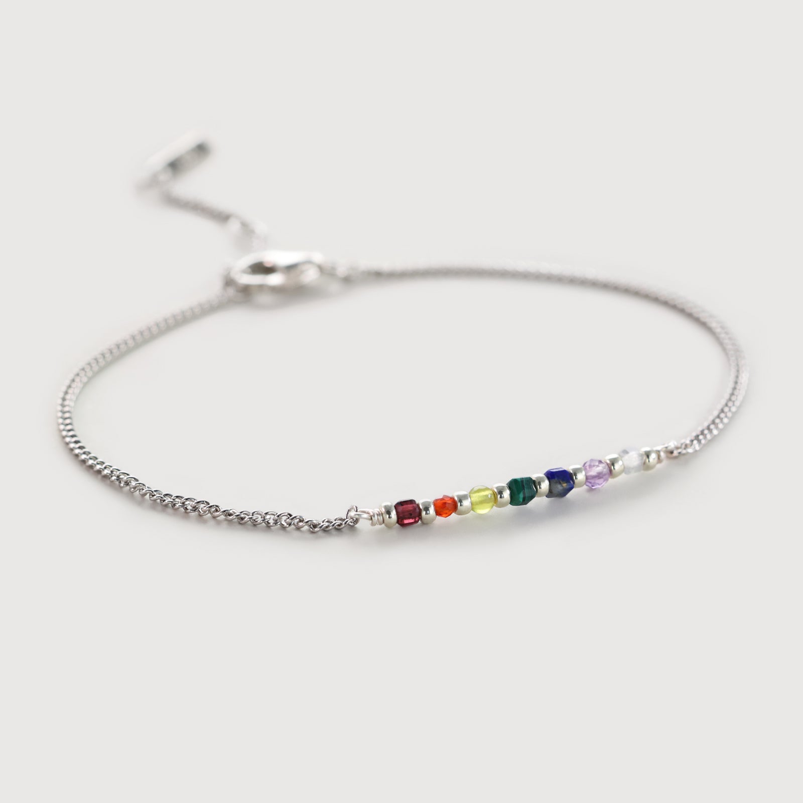 Chakra Armband - 925er Sterling Silber