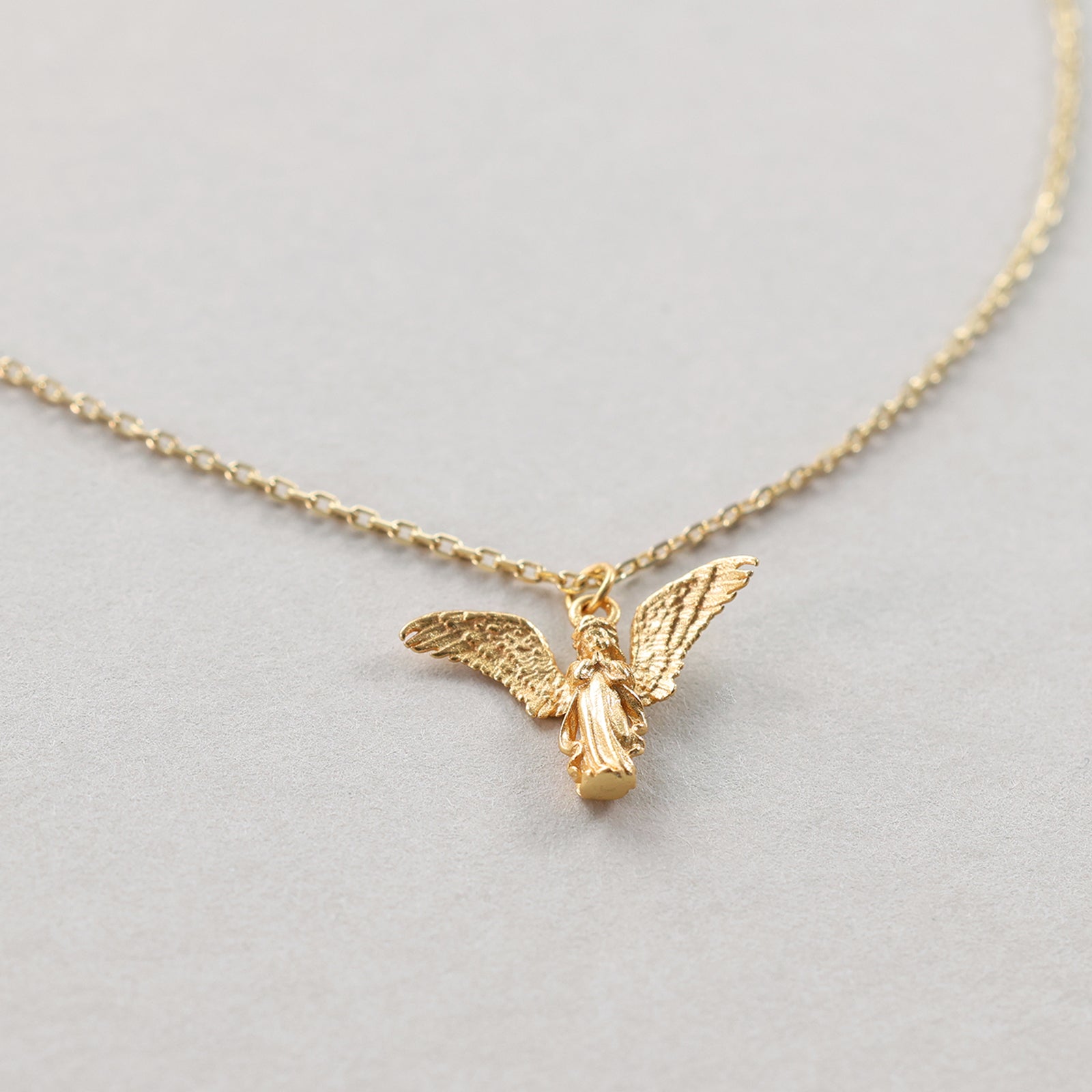 Filigrane Schutzengel Halskette - 925 Sterling Silber