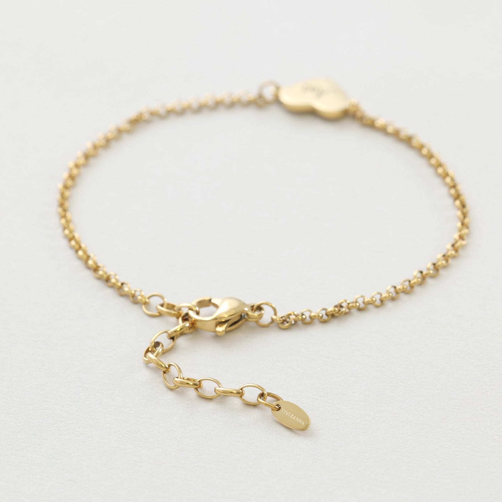Personalisiertes Herz Armband Damen Armband VIVIANNASCHMUCK