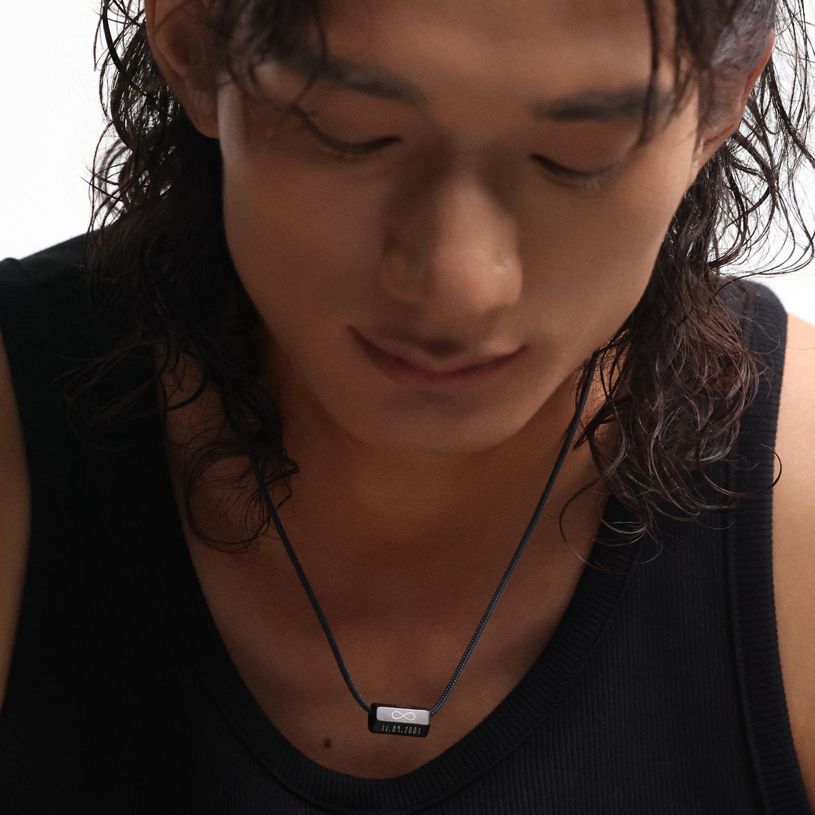 Personalisierbare Herren Segeltau Kette – 6 Gravurflächen Herren Halskette VIVIANNASCHMUCK