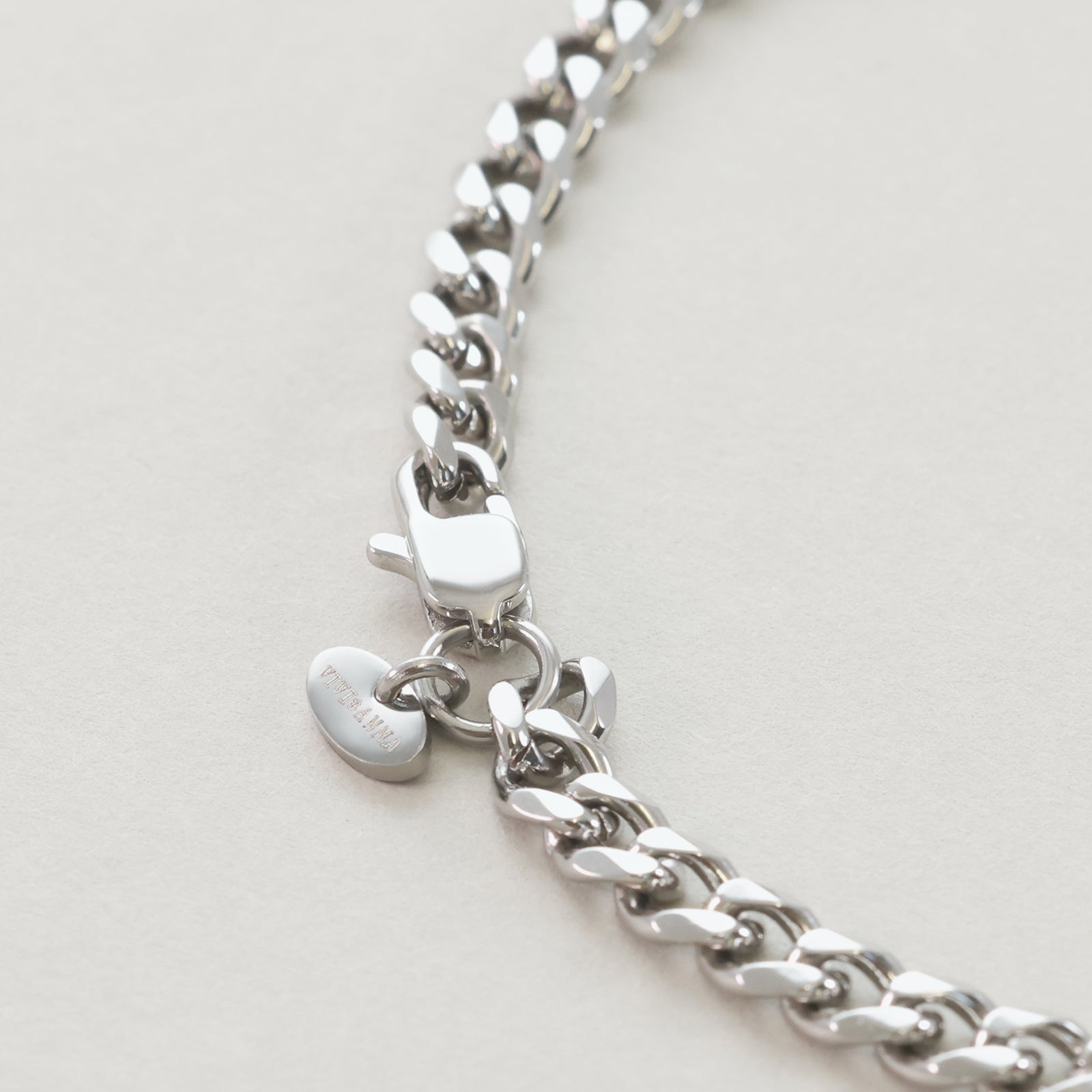 Herren Cuban Armband mit gravierbarer Perle – Edelstahl Herren Armband VIVIANNASCHMUCK