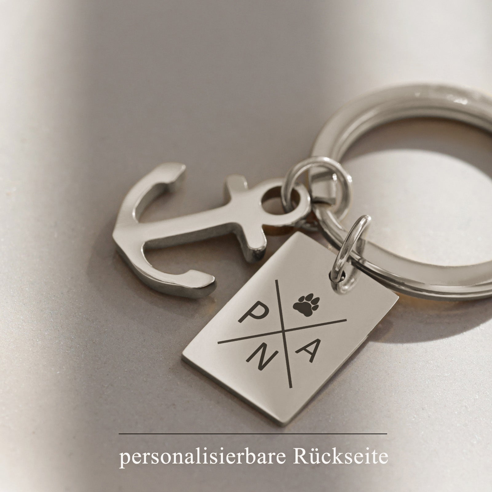 Anker Schlüsselring - Heimathafen Schlüsselbund