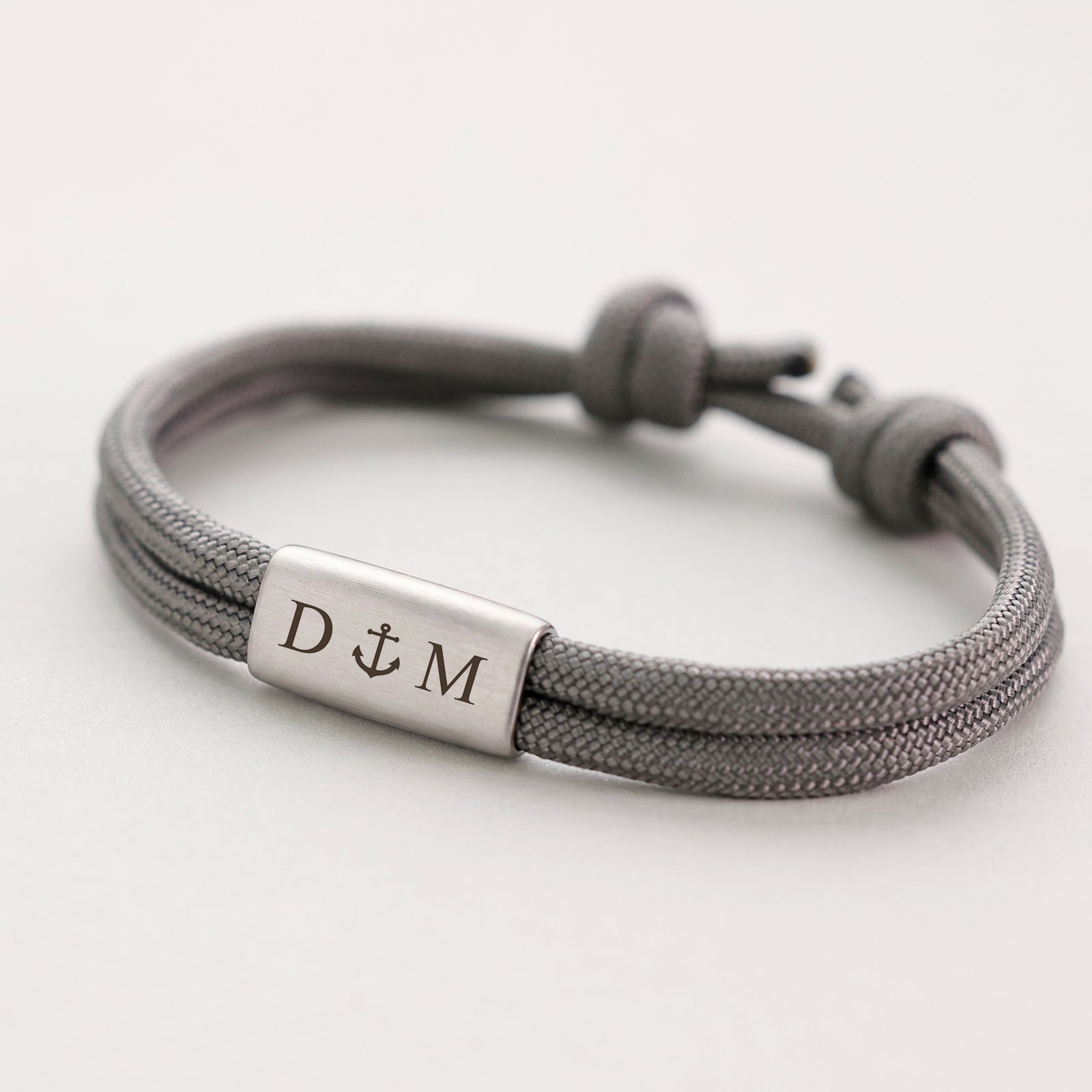 Segeltau Herrenarmband mit Gravur Herren Armband VIVIANNASCHMUCK