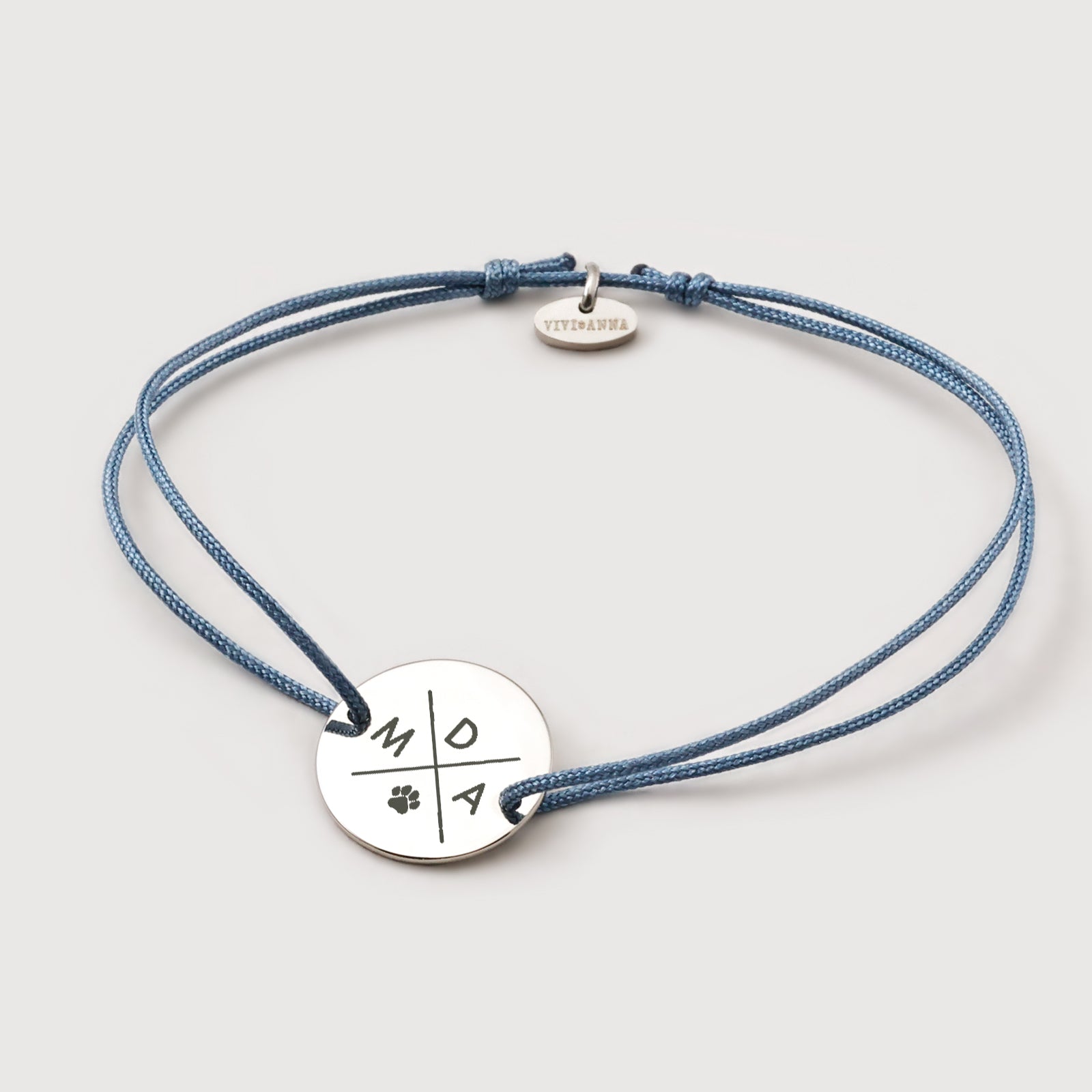 Nylon Unisex Armband mit Gravur