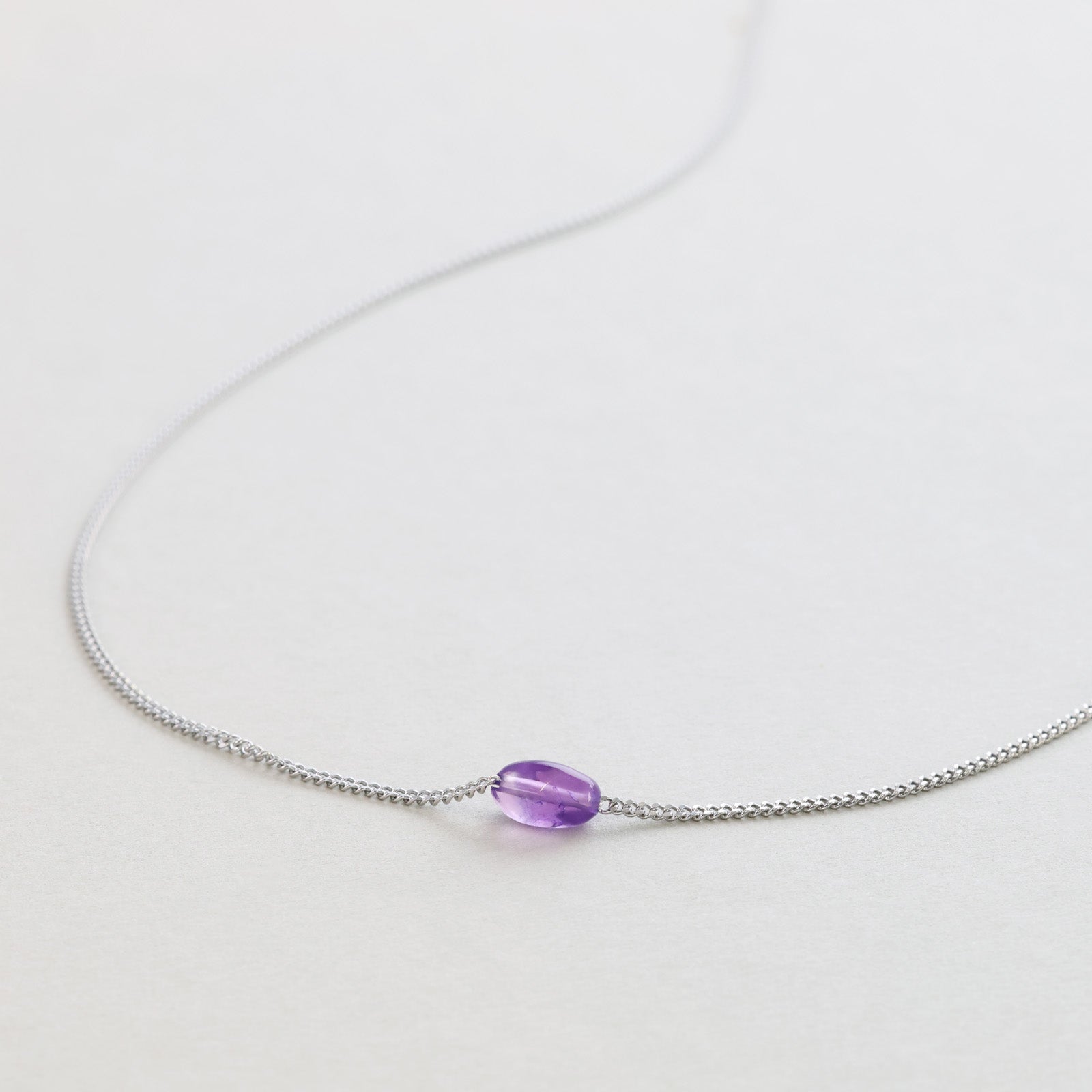 Halskette mit Natursteinen - Individuell kombinierbar Damen Halskette VIVIANNASCHMUCK