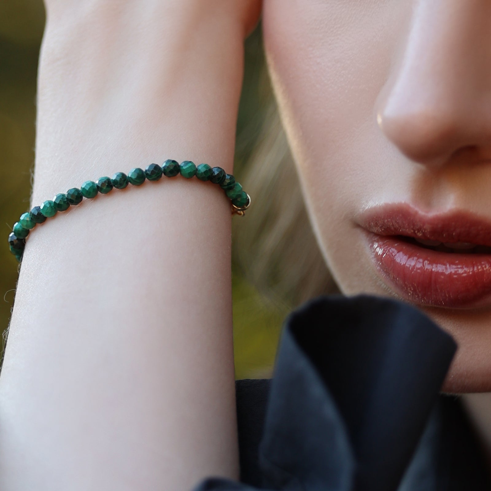 Lapis Lazuli Bracelet - 925 Sterling Silver