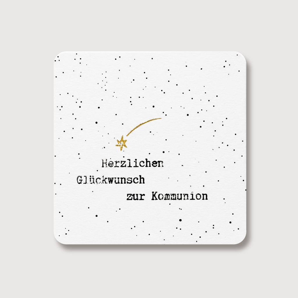 Zusatzkarte zur zur Kommunion Geschenkideen mit Karten VIVIANNASCHMUCK