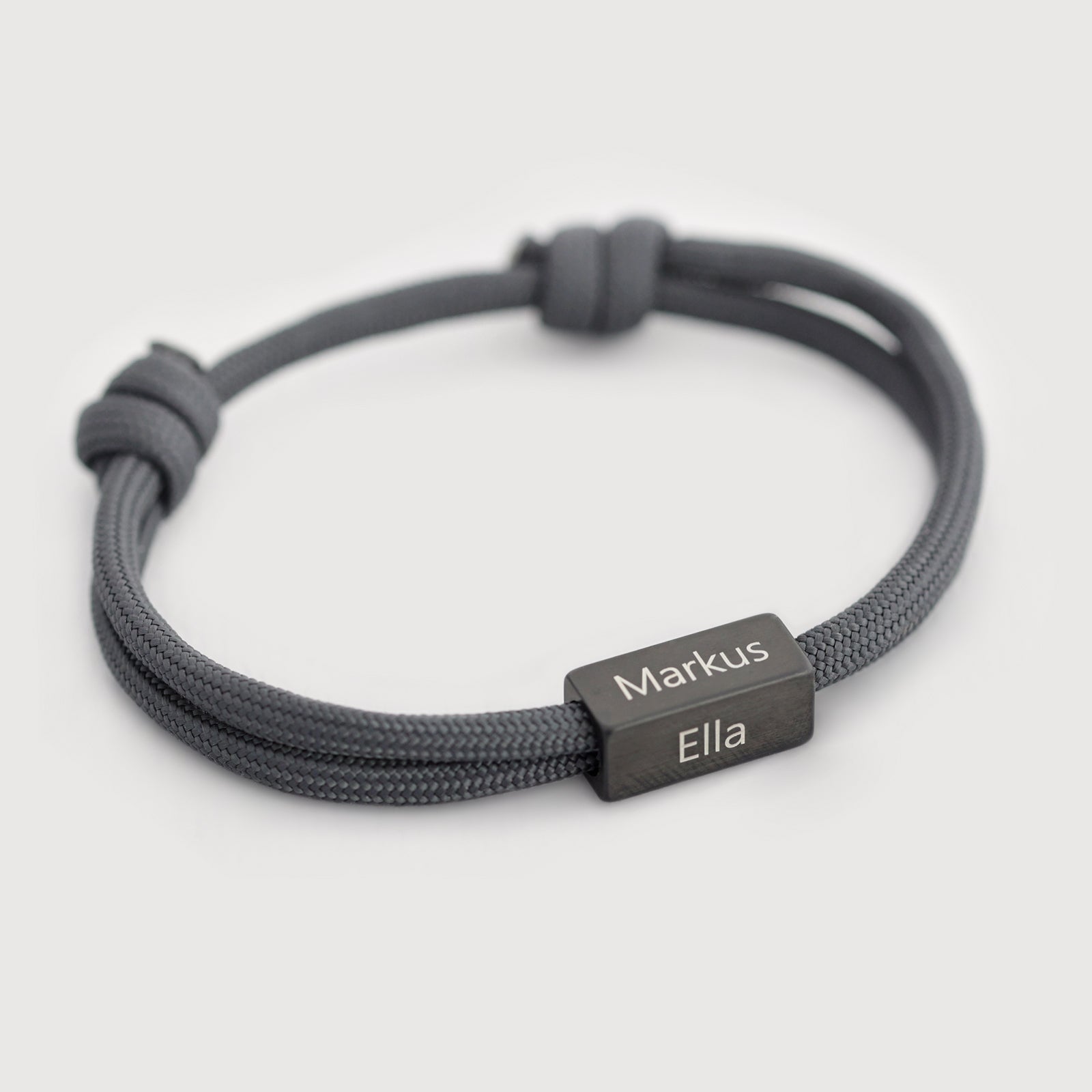 Gravur-Armband aus Segeltau – 4 Seiten voller Bedeutung