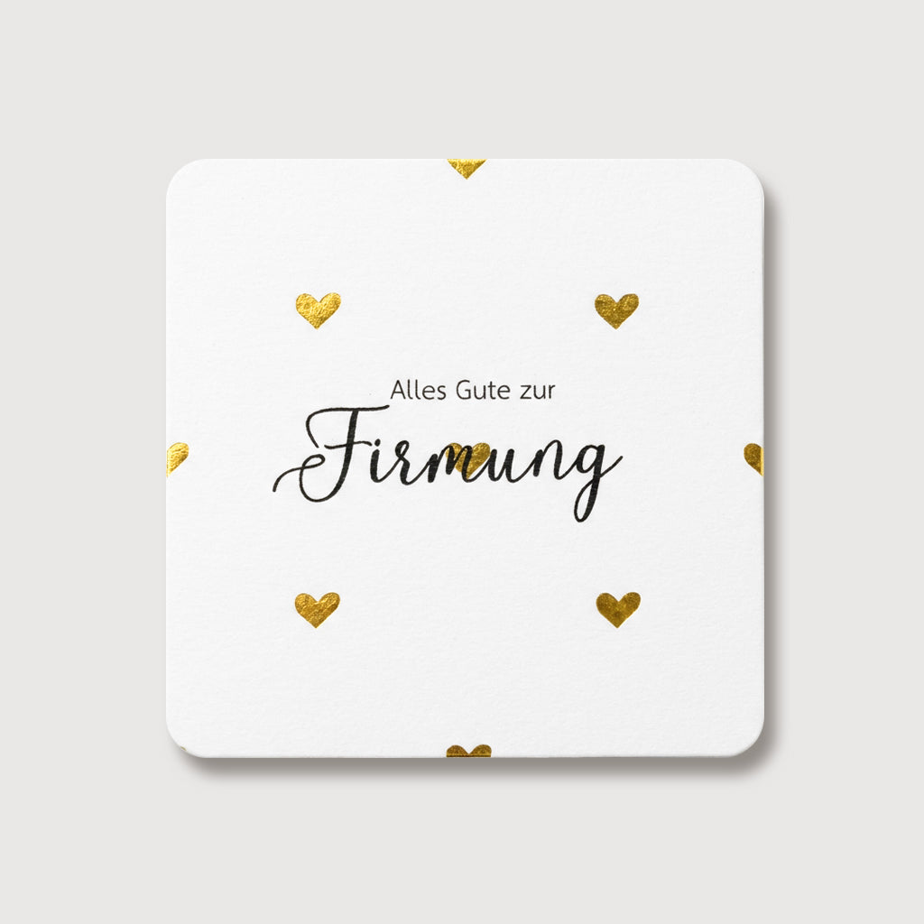 Zusatzkarte zur Firmung Geschenkideen mit Karten VIVIANNASCHMUCK