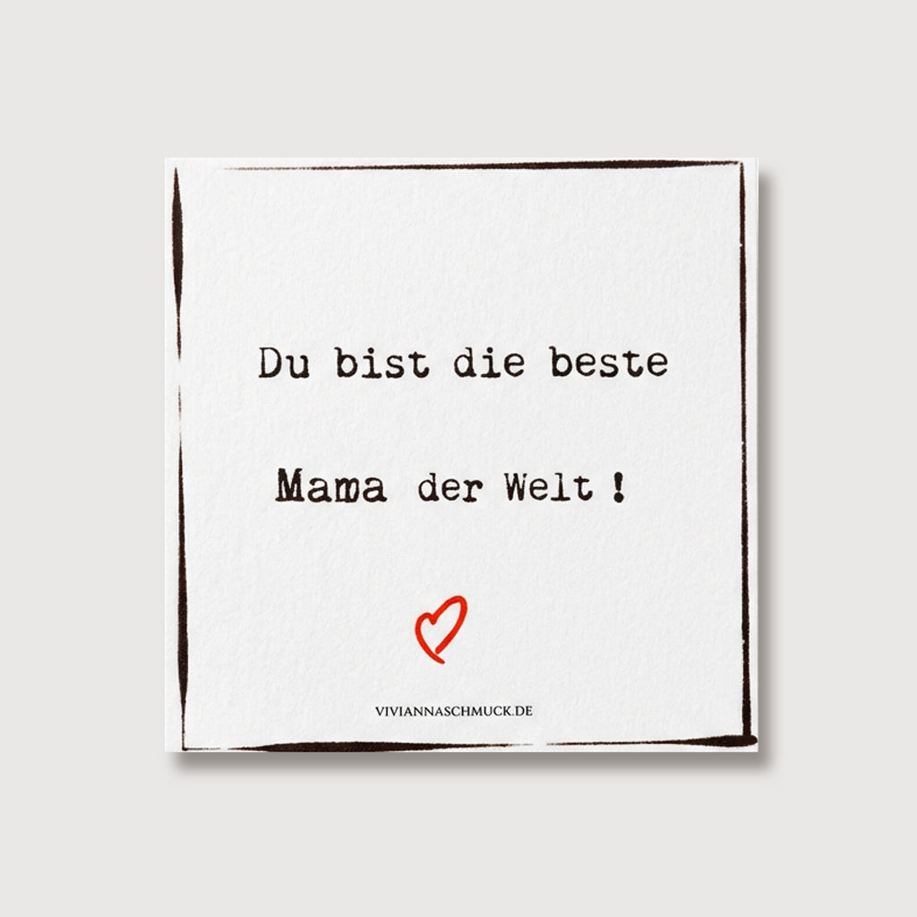 Für Mama Grußkarten Geschenkideen mit Karten VIVIANNASCHMUCK