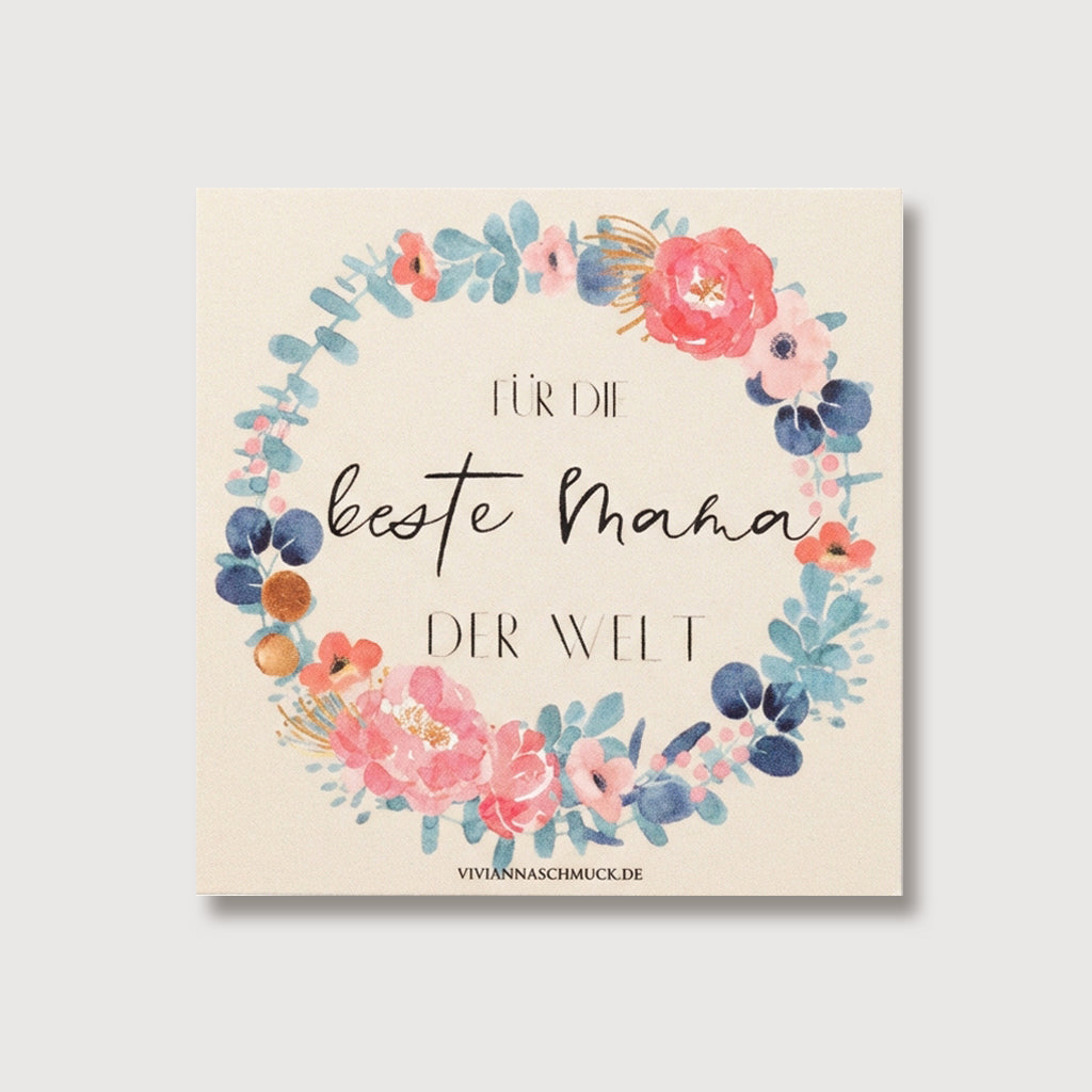 Für Mama Grußkarten Geschenkideen mit Karten VIVIANNASCHMUCK