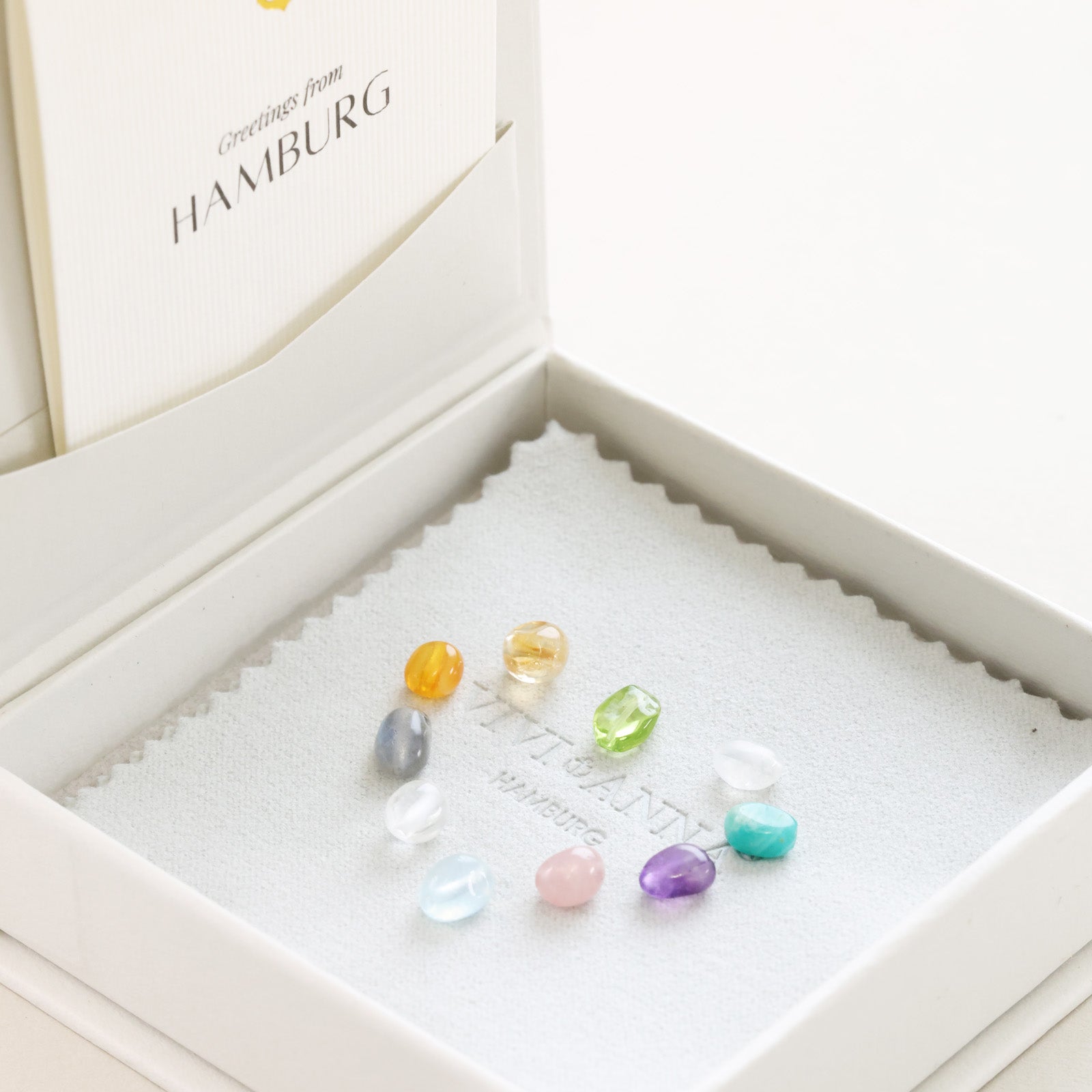 Energie-Halskette mit natürlichen Edelsteinene - 925er Sterling Silber Damen Halskette VIVIANNASCHMUCK