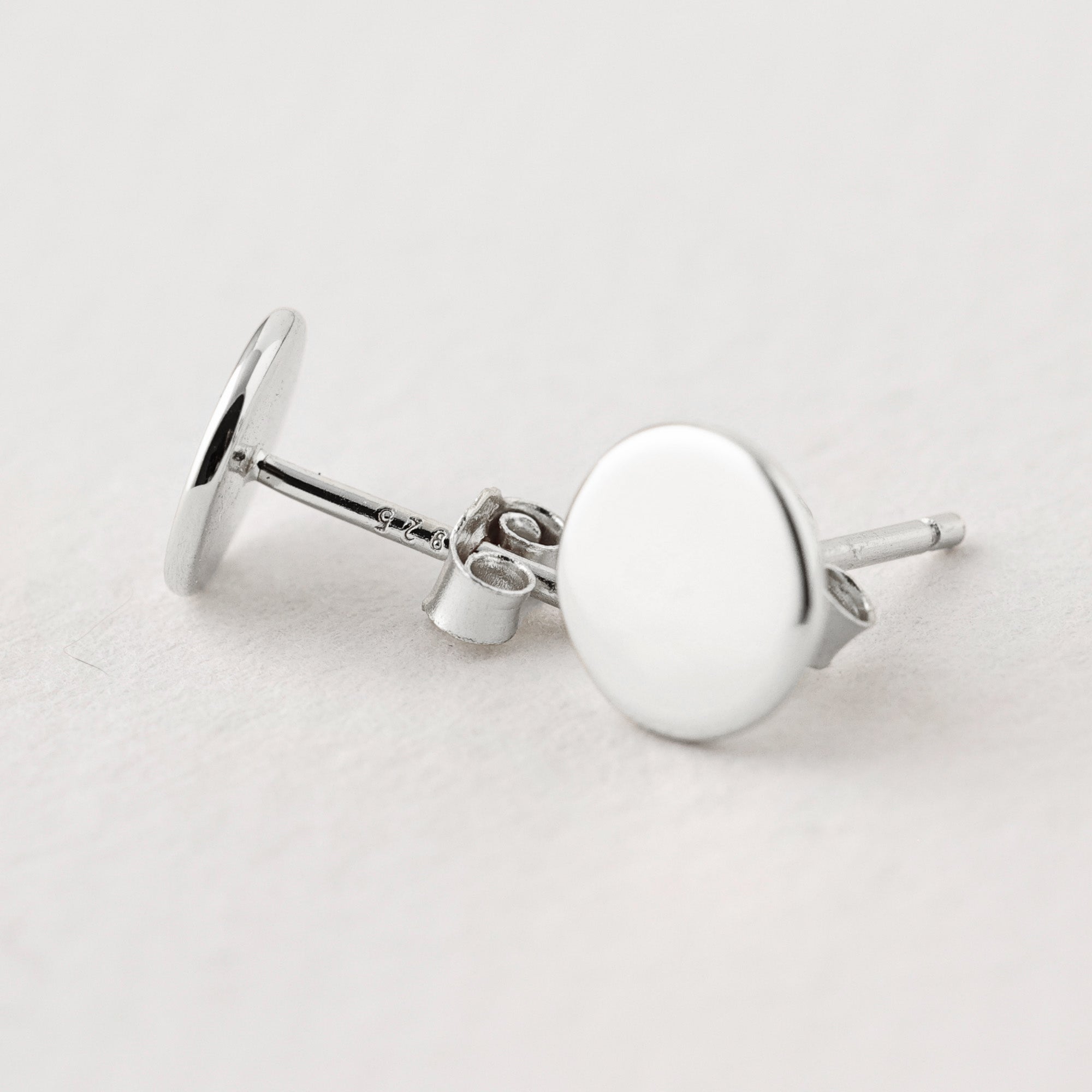 Minimalistisches Ohrstecker Set - 925er Sterling Silber Ohrringe VIVIANNASCHMUCK