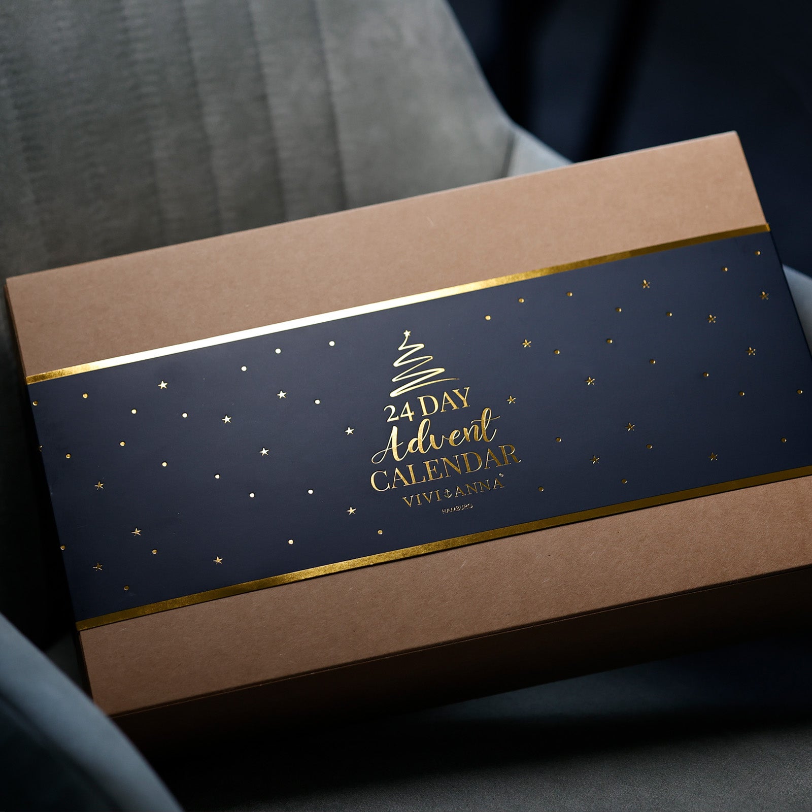 Adventskalender 2024 - Personalisierter VIVIANNA limitierter Schmuck - 3 personalisierte Schmuckstück + 21 Überraschungen - AV001 - VIVIANNASCHMUCK