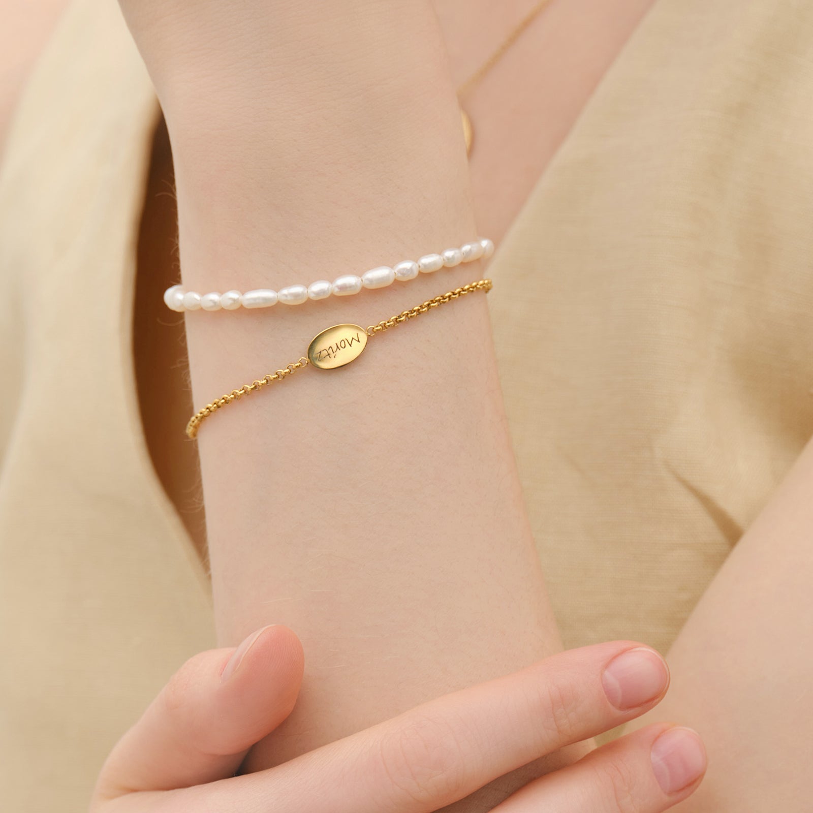 Personalized Bracelet - oval