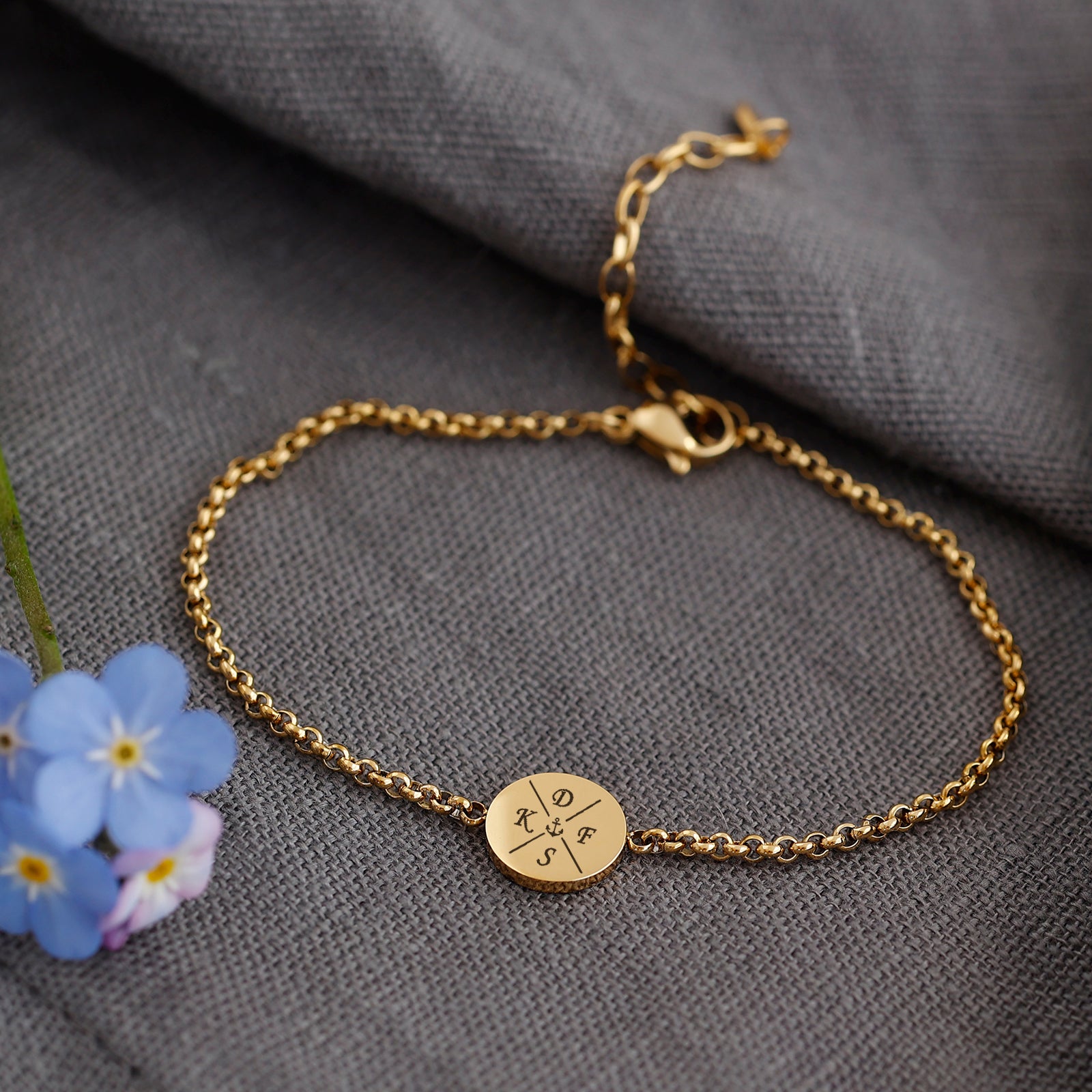 Personalized Bracelet - round