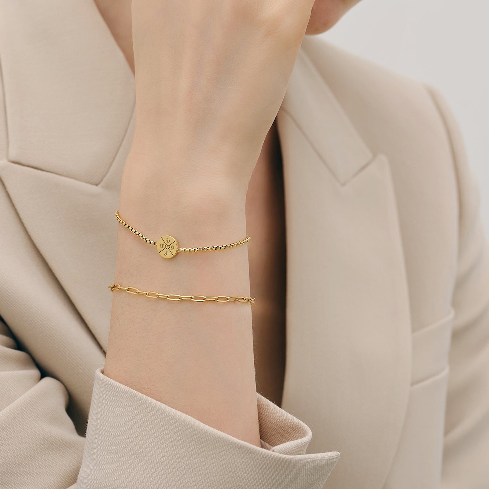 Personalized Bracelet - round