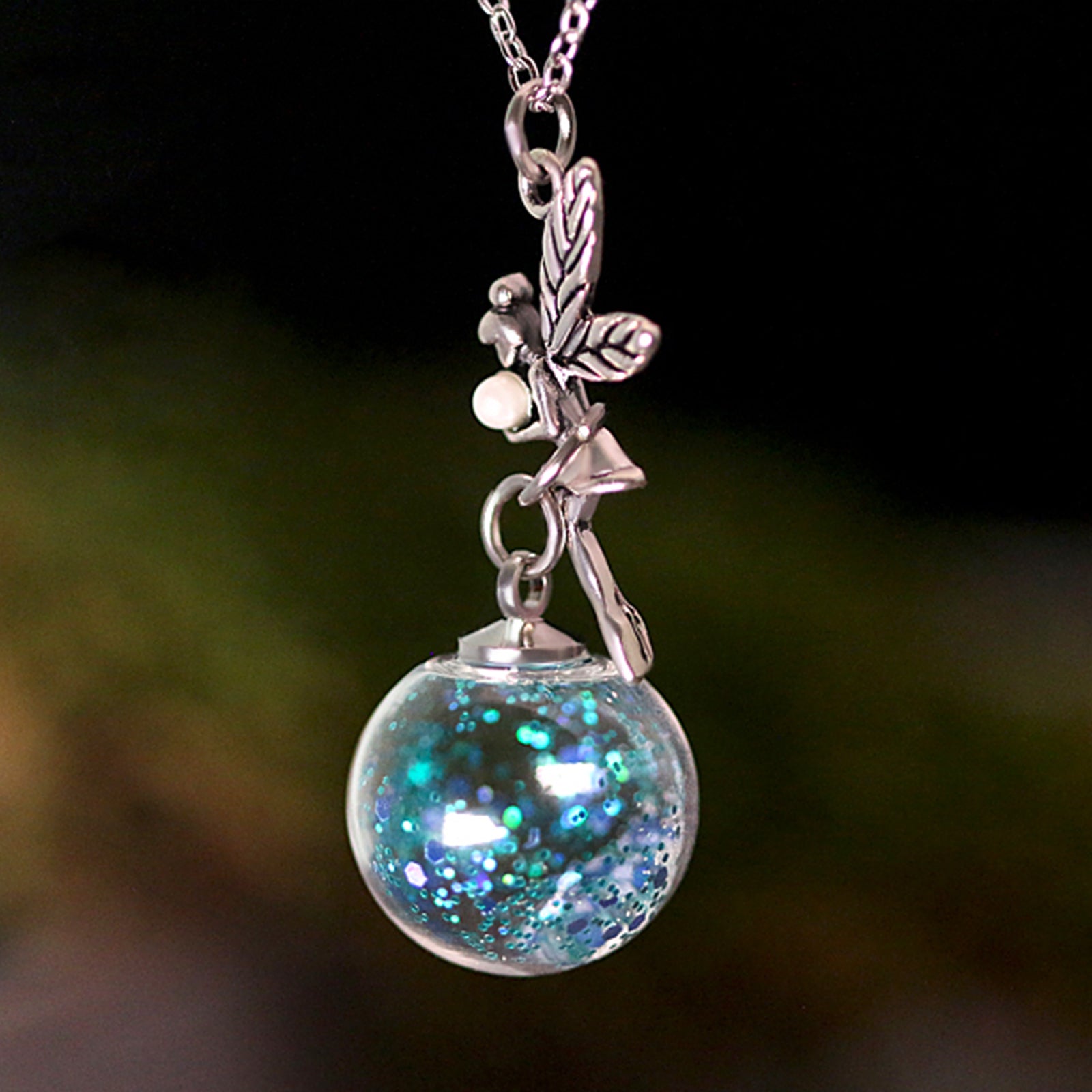 fairy dust necklace
