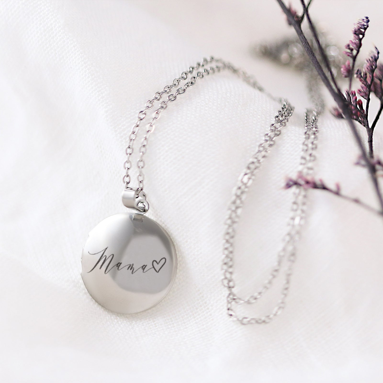 Personalisierte Foto Medaillion Kette