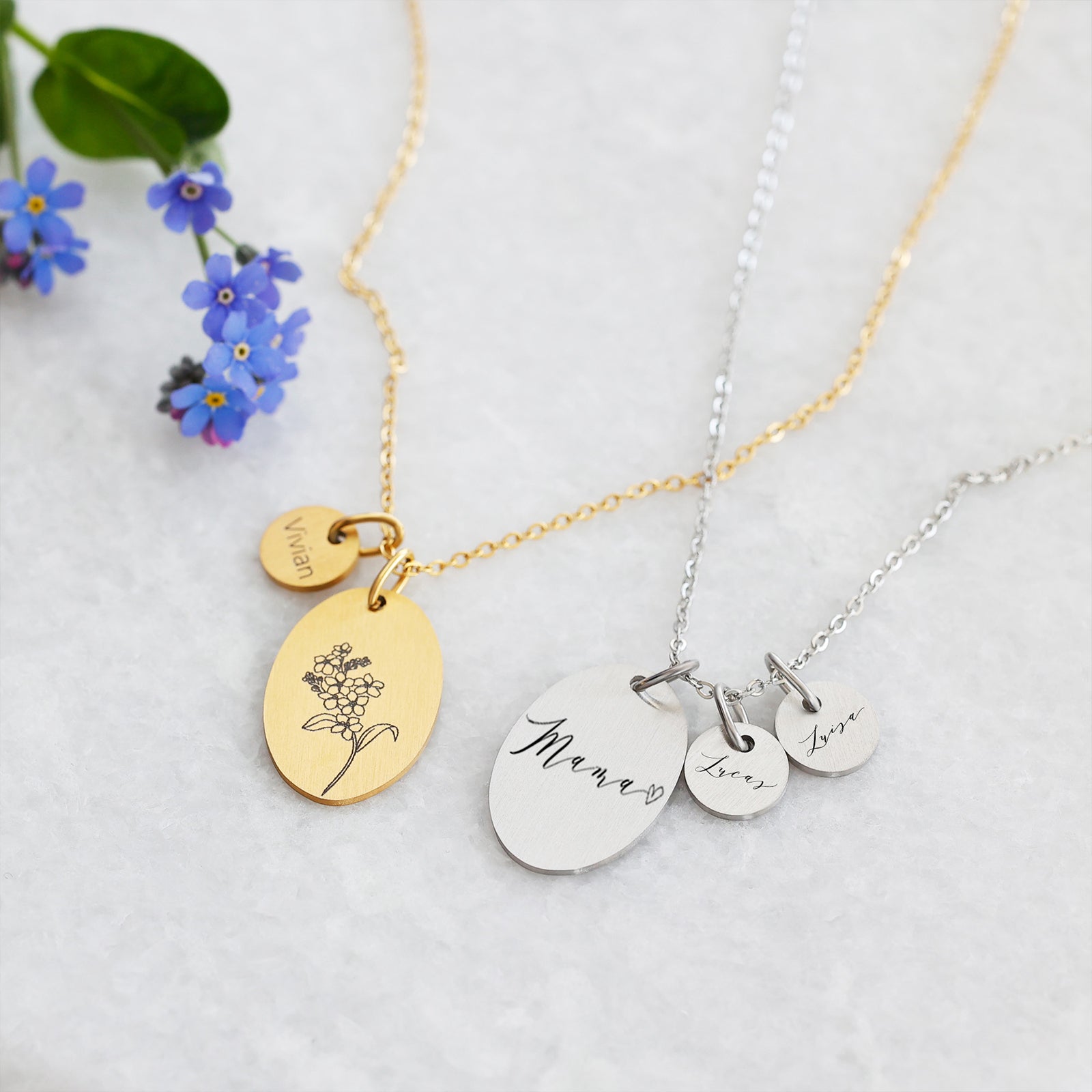 Personalized Necklace - Combo