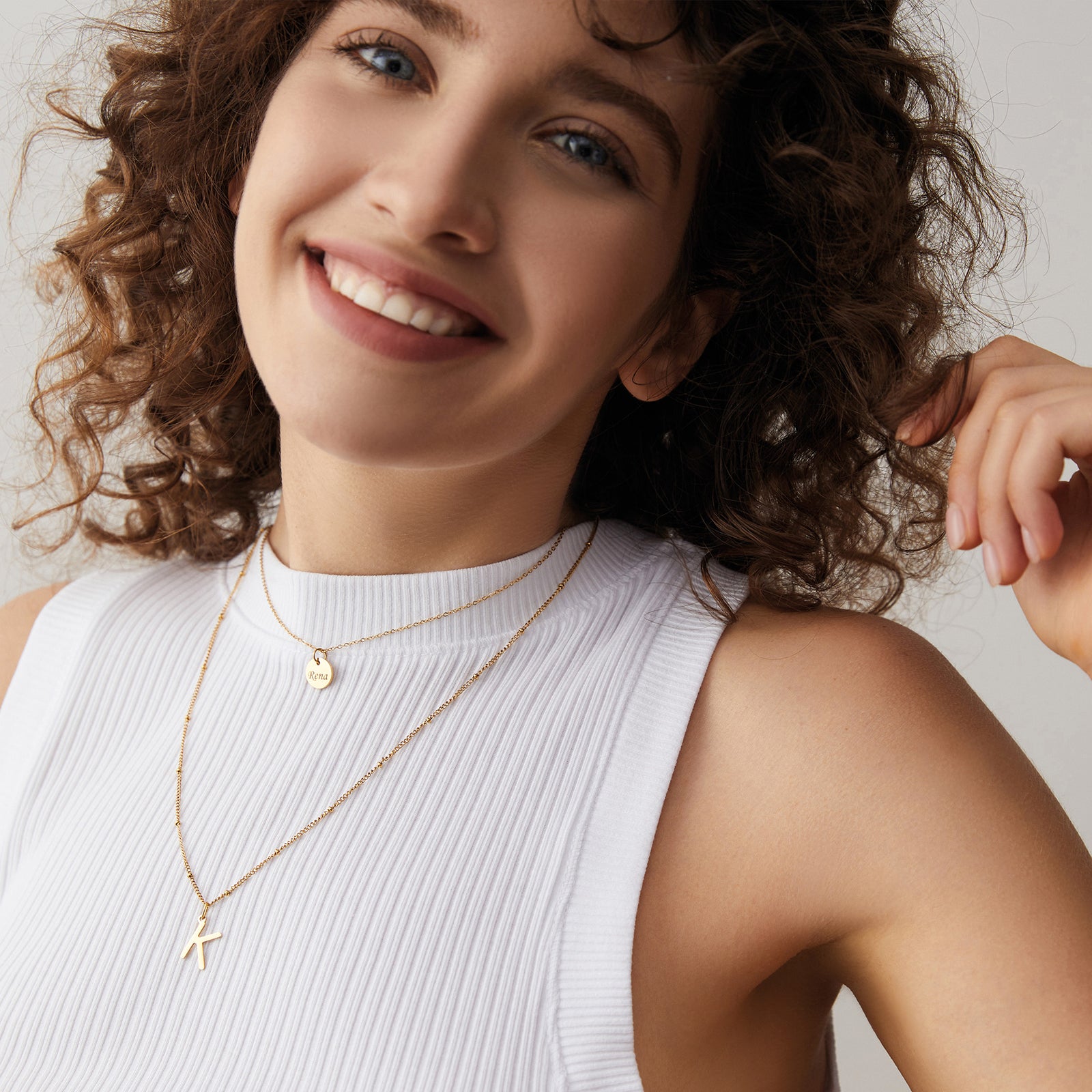 initial necklace
