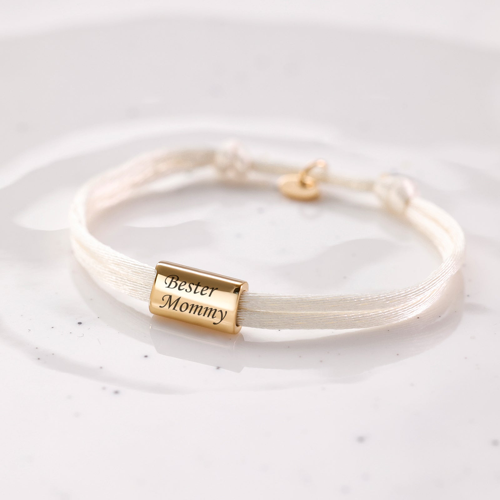 Satin Armband mit Gravur