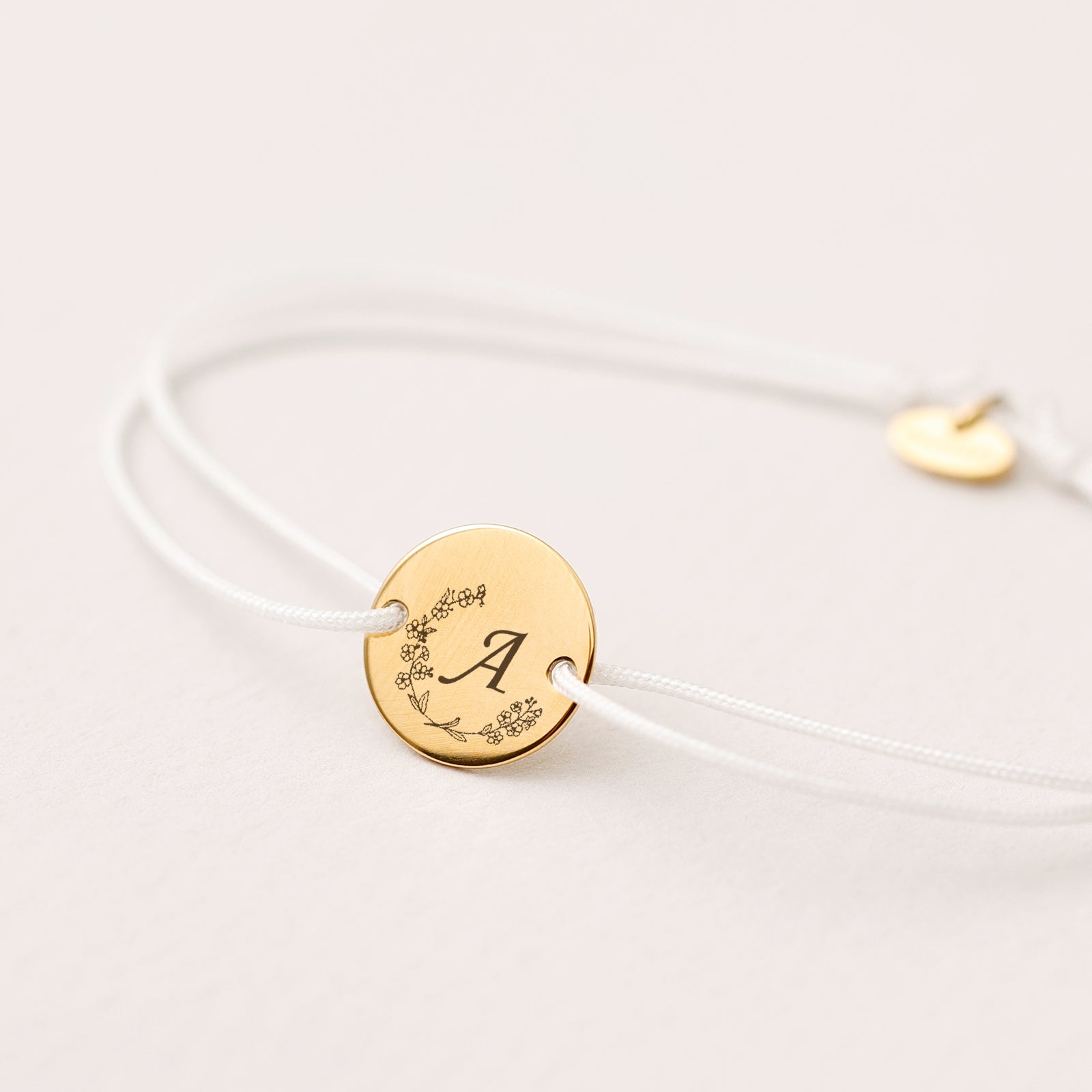 Nylon Unisex Bracelet Mila with engraving