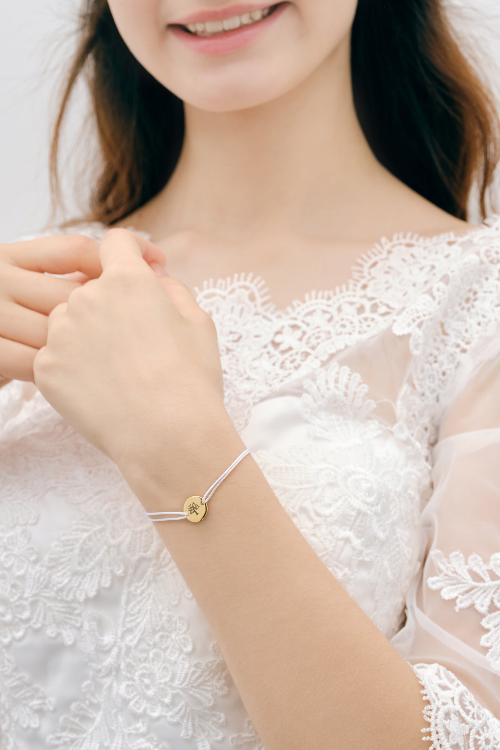Nylon Unisex Bracelet Mila with engraving