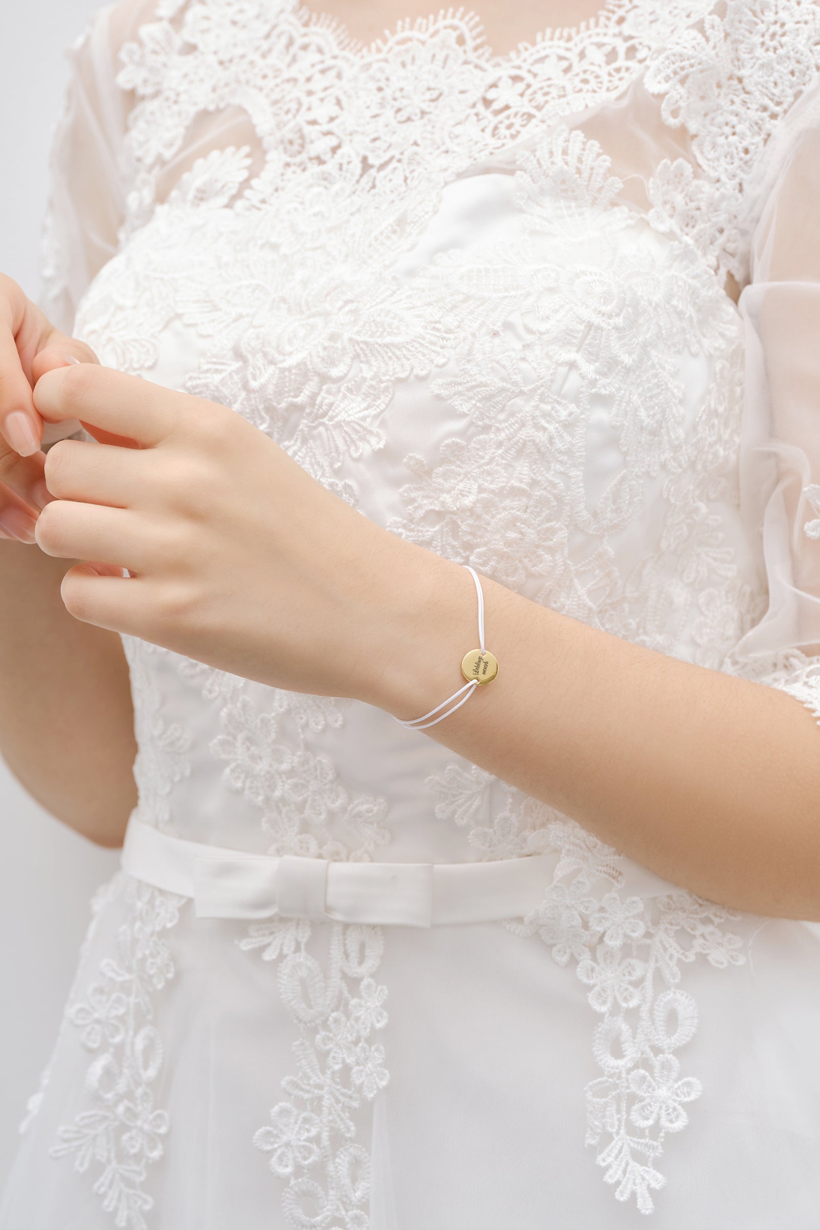 Nylon Unisex Bracelet Mila with engraving