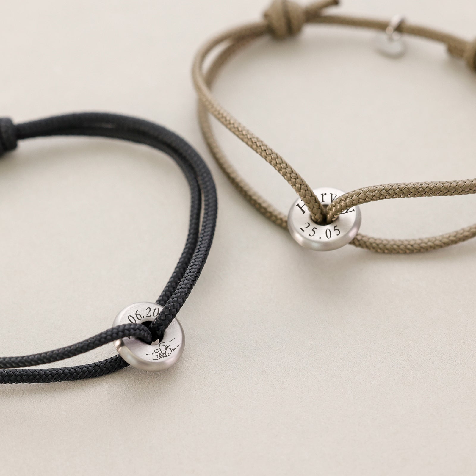 Surfer Bracelet Men Thin