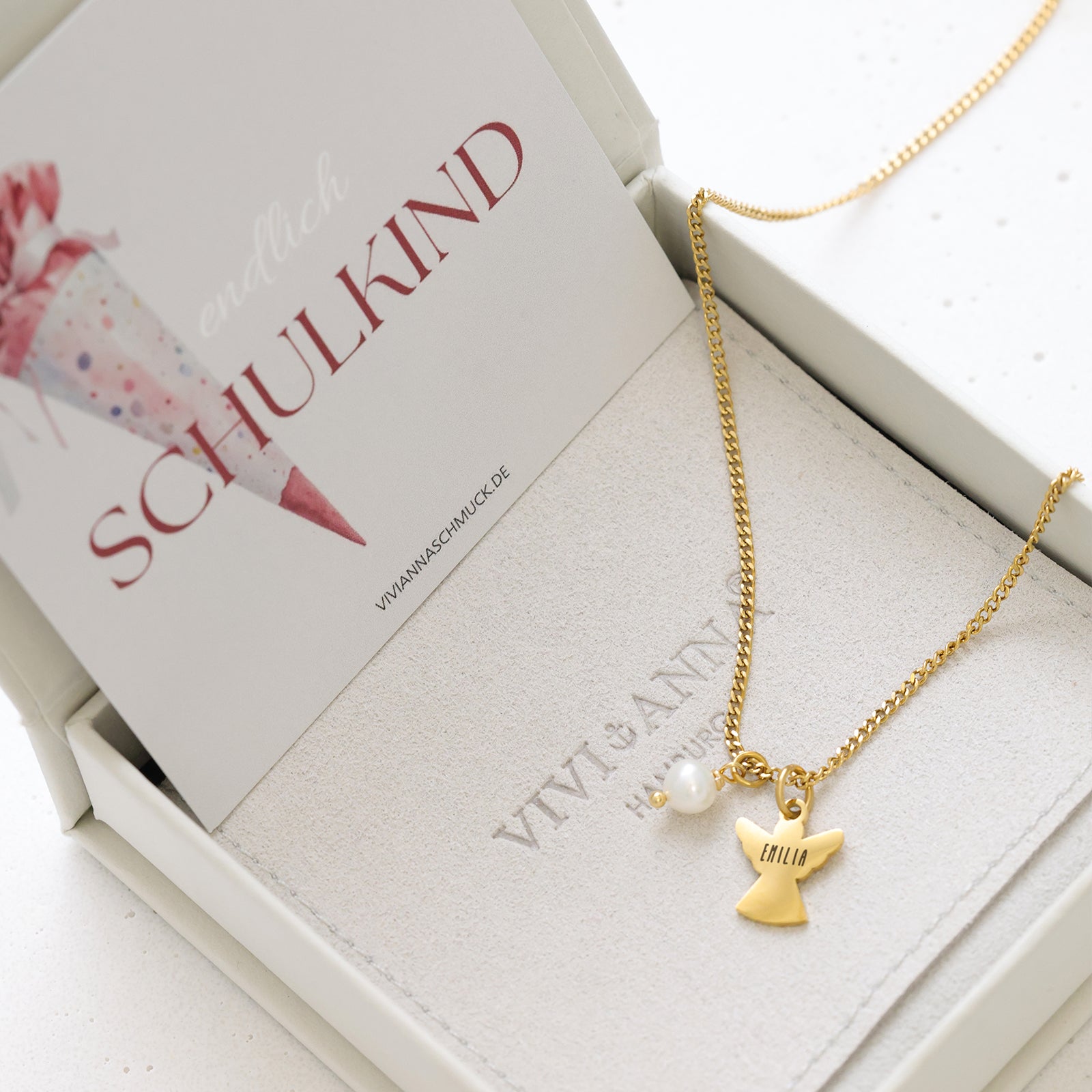 Natural Stone Hammered Necklace - 925 Sterling Silver